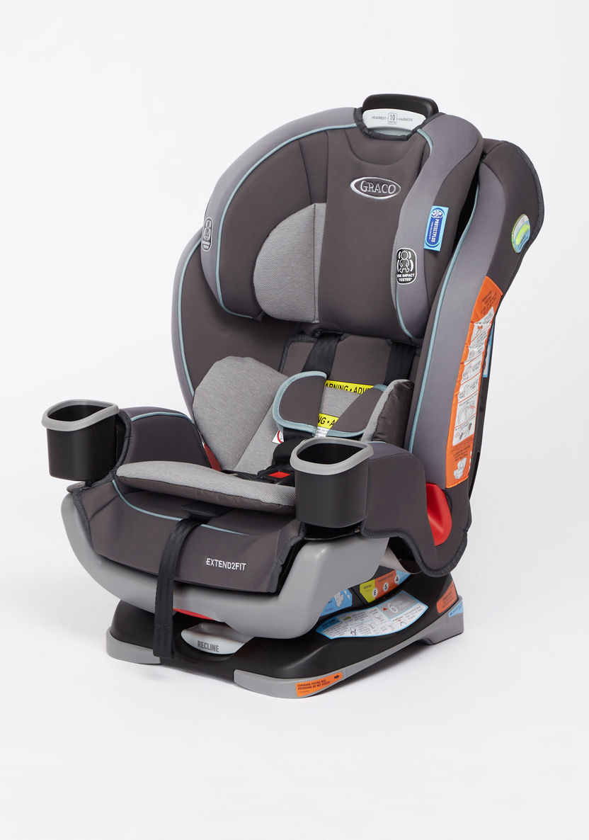 Graco Extend2Fit® 3-in-1 Car Seat - Bay Village (Up to 12 years)-Car Seats-image-0