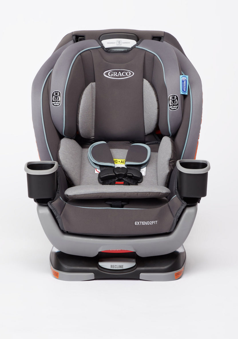 Graco Extend2Fit® 3-in-1 Car Seat - Bay Village (Up to 12 years)-Car Seats-image-1