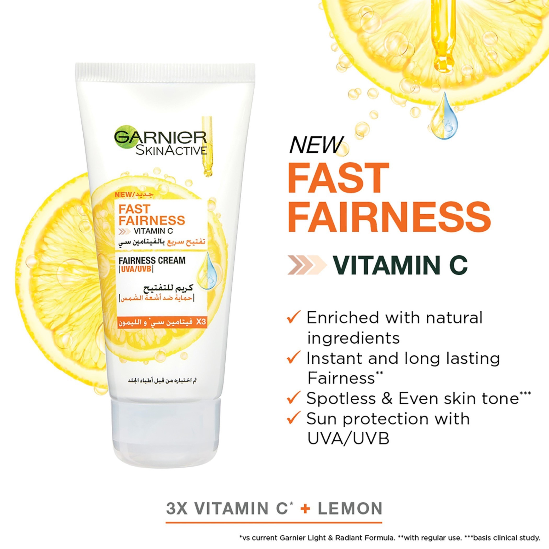 Garnier SkinActive Vitamin C and Lemon Fast Fairness Cream - 50 ml-beautyandpersonalcare-skin-moisturisers-facemoisturisers-image-4
