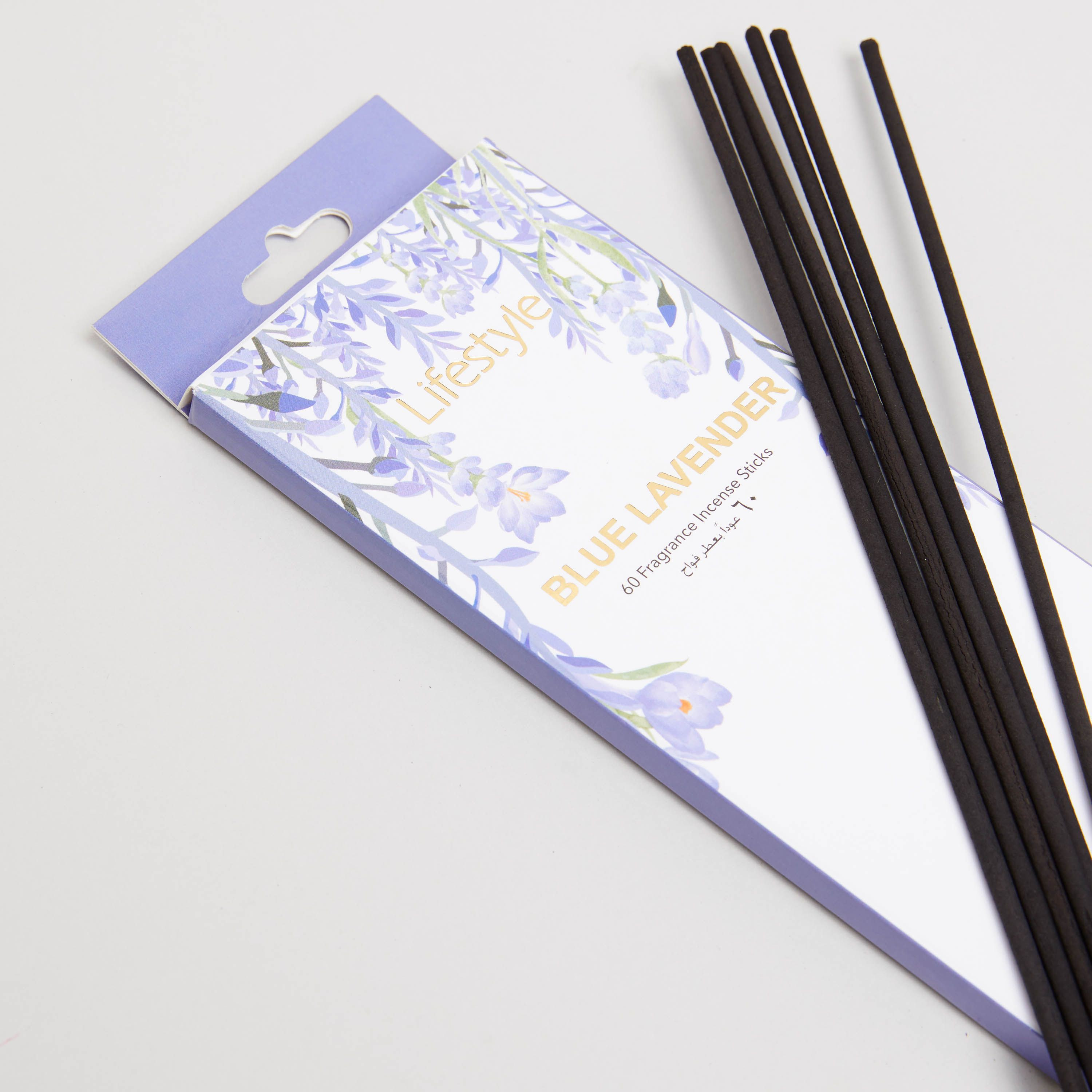 Blue Lavender Incense Stick - Set of 60-household-homefragrance-potpourri-image-2