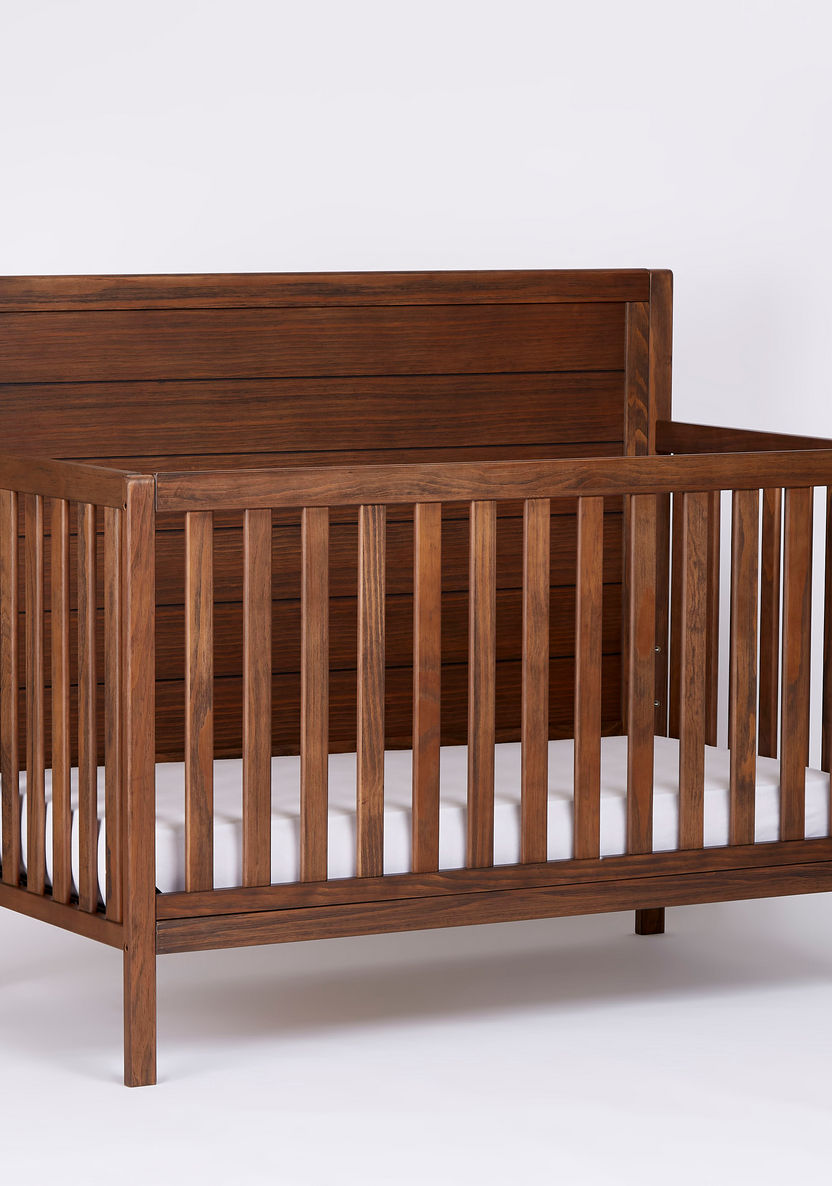 Delta Cambridge 3-in-1 Convertible Crib - Rustic Oak-Baby Cribs-image-0