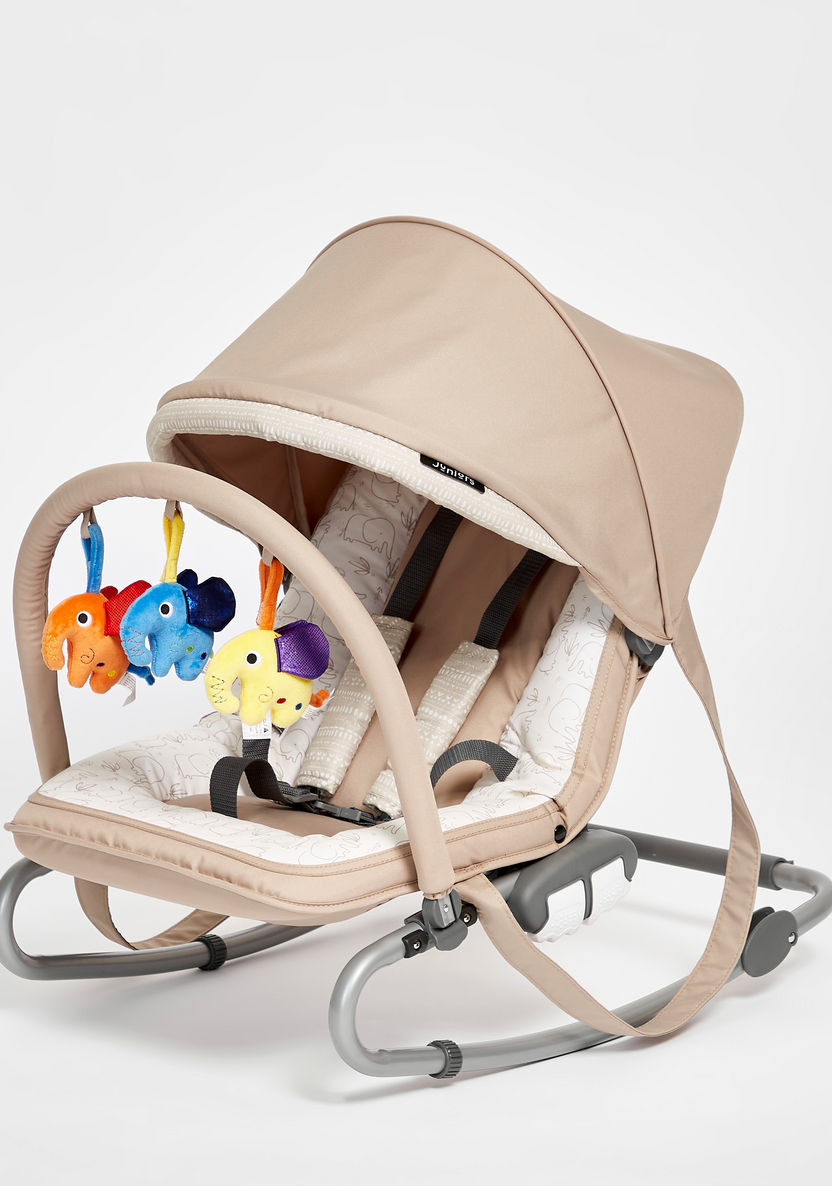 Juniors Tuff Deluxe Rocker with Removable Toy Bar-Infant Activity-image-0