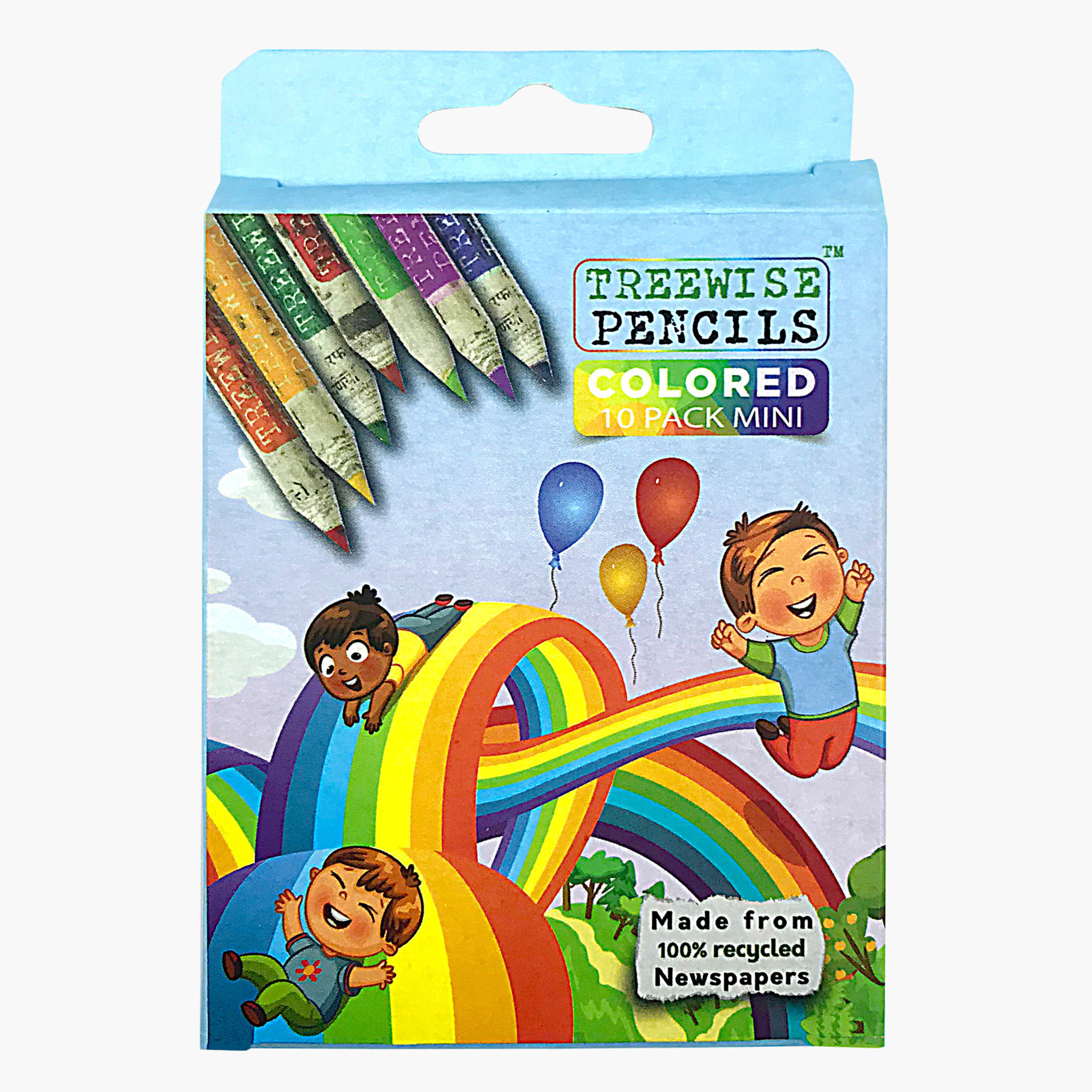 مجموعة أقلام صديقة للبيئة قابلة للزراعة مع أقلام ملونة صغيرة من تري وايز-school-stationery-pensandpencils-image-3