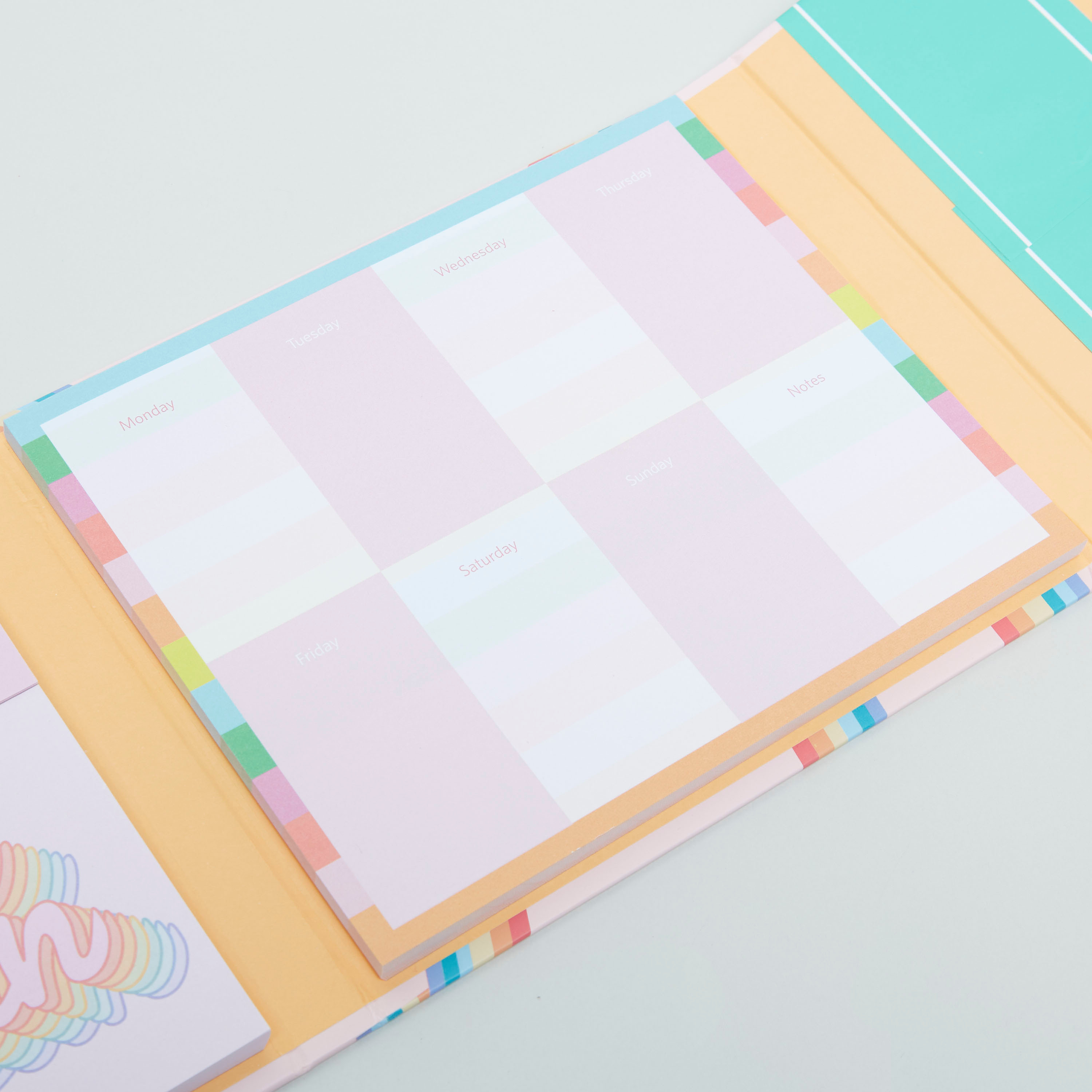 Syloon Rainbow Print Stationery Set-school-stationery-sets-image-4