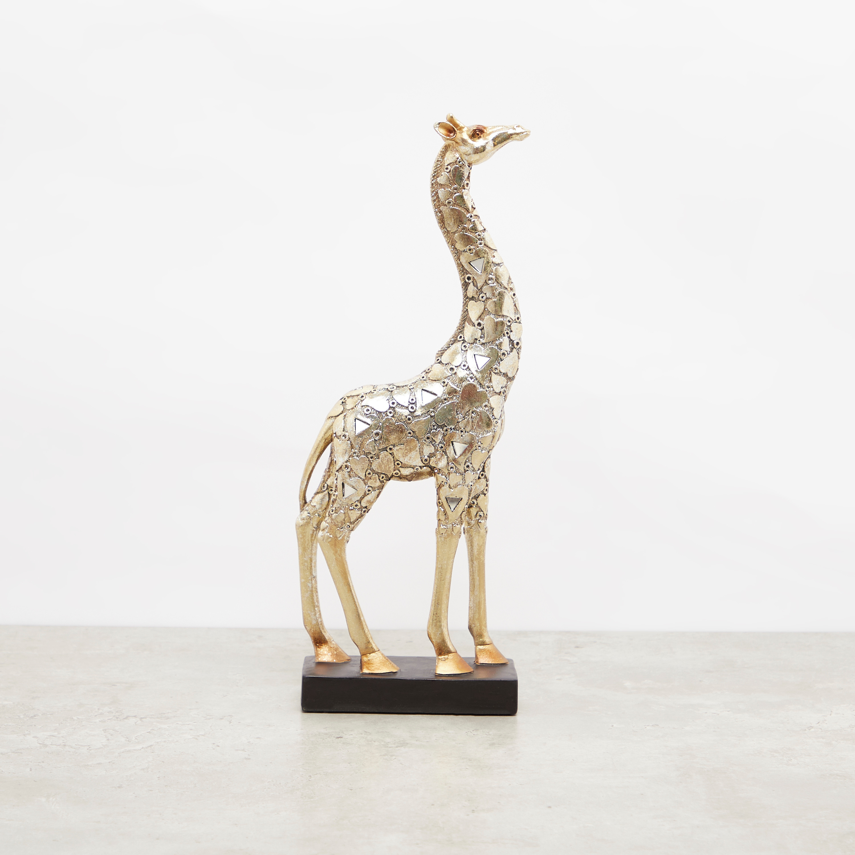 تمثال بتصميم زرافة - 14x6x35 سم-household-decor-decorativeobjectsandsculptures-image-1