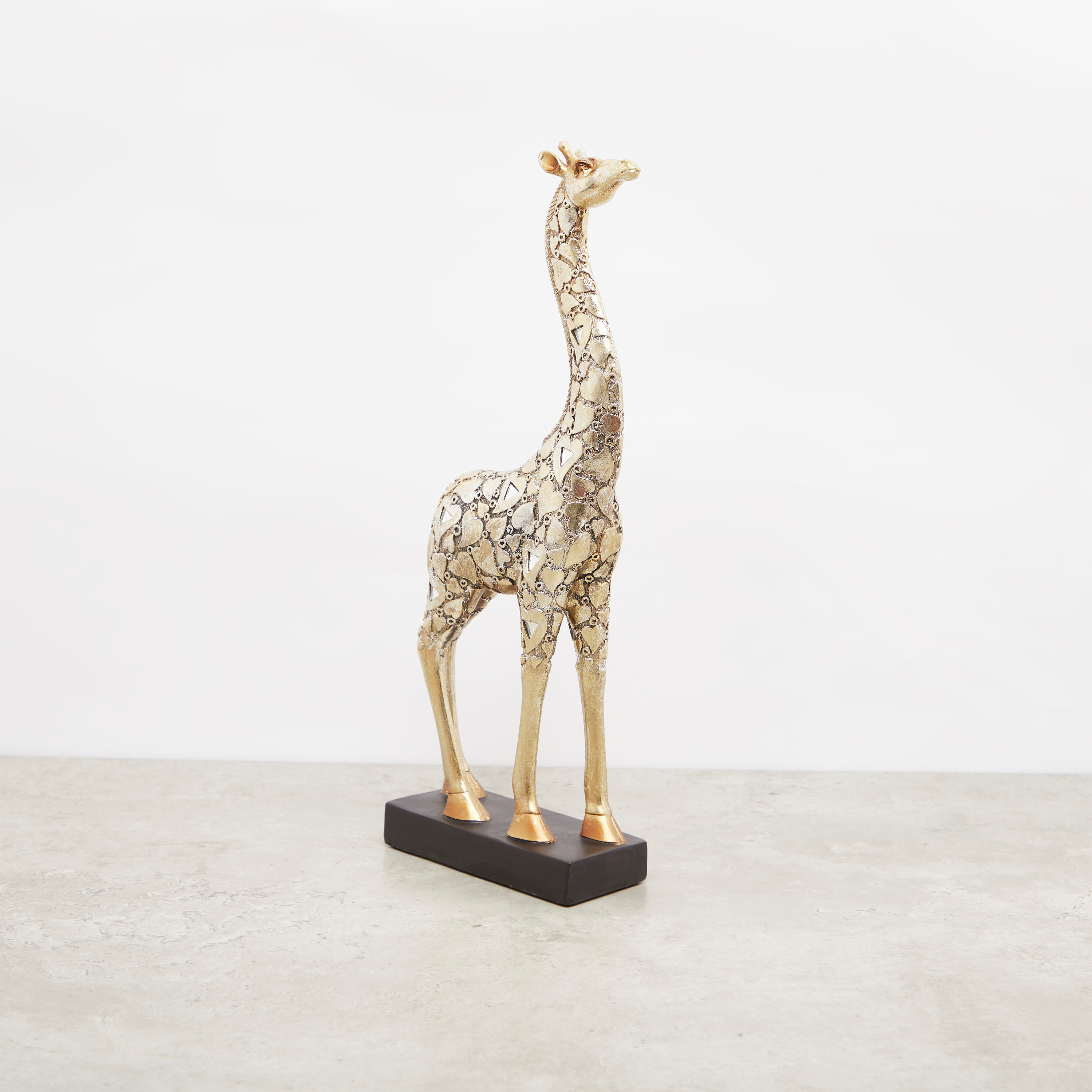 تمثال بتصميم زرافة - 14x6x35 سم-household-decor-decorativeobjectsandsculptures-image-2