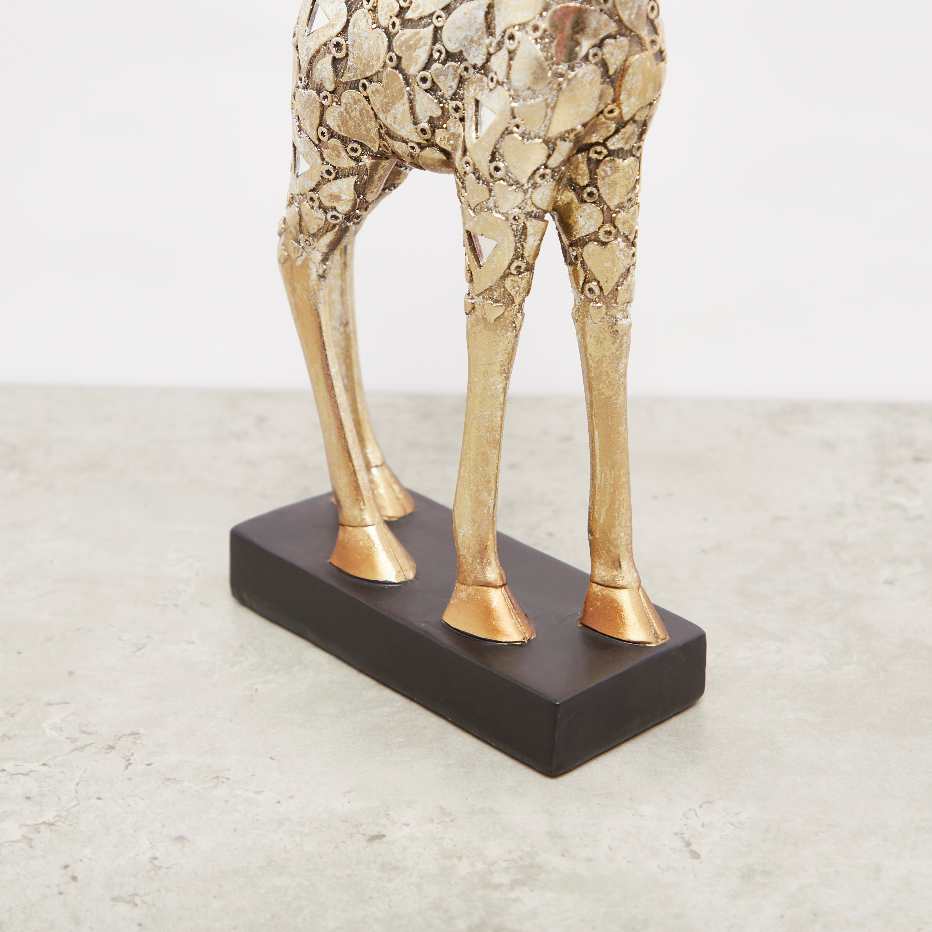 تمثال بتصميم زرافة - 14x6x35 سم-household-decor-decorativeobjectsandsculptures-image-4