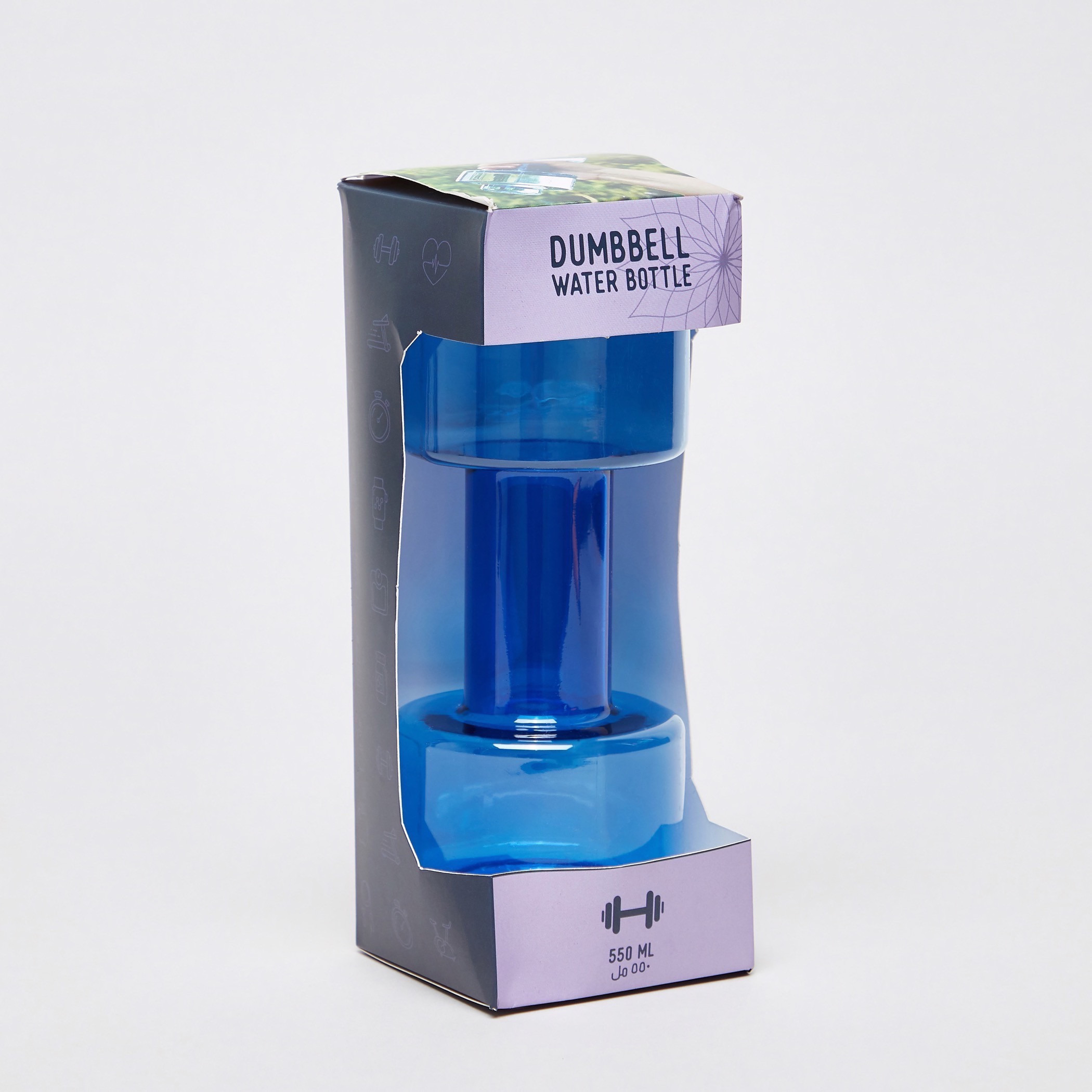 قارورة مياه على شكل دمبل - 550 مل-school-waterbottles-image-5