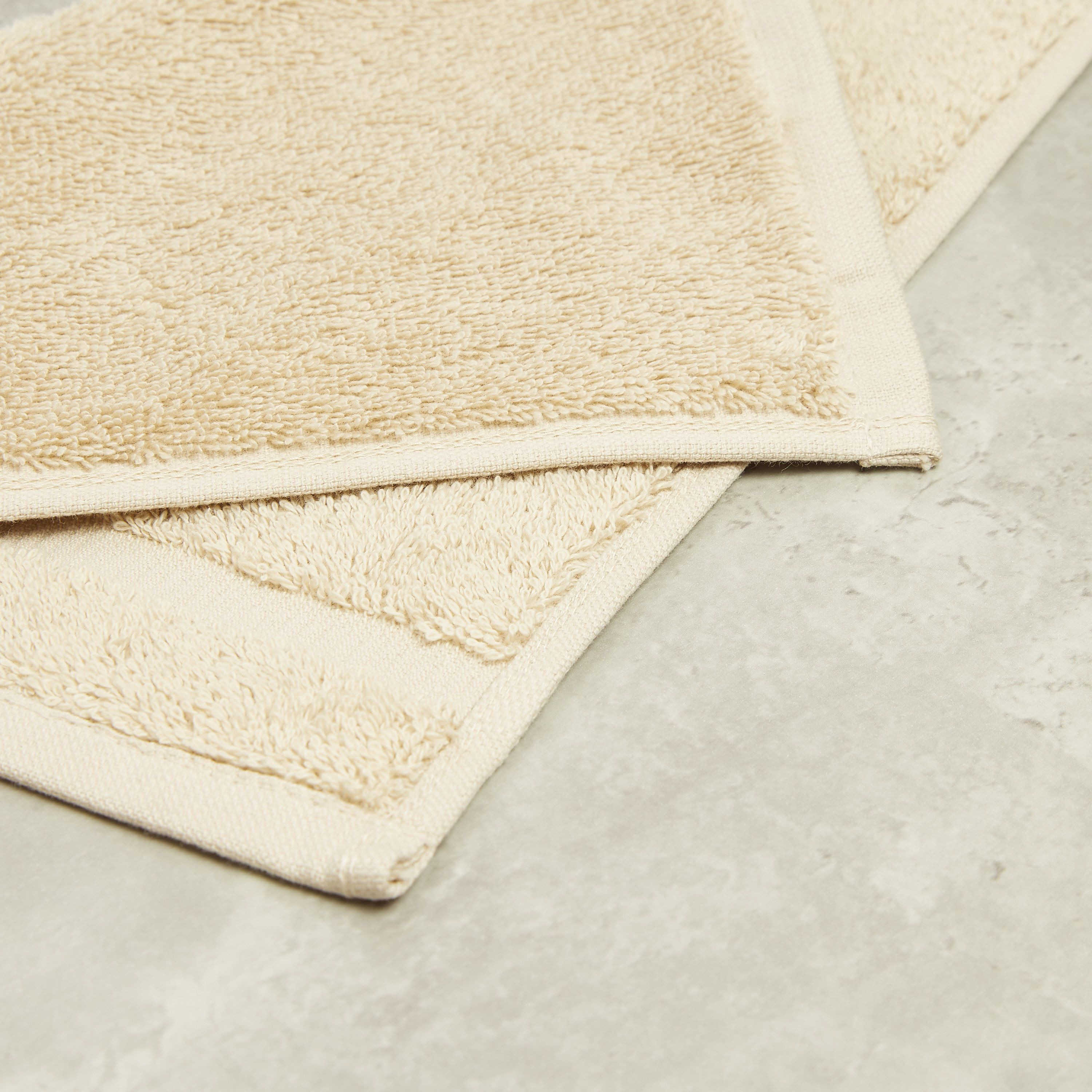 Textured 4-Piece Face Towel Set - 30x30 cms-household-bathandlaundry-bathlinen-towels-image-3