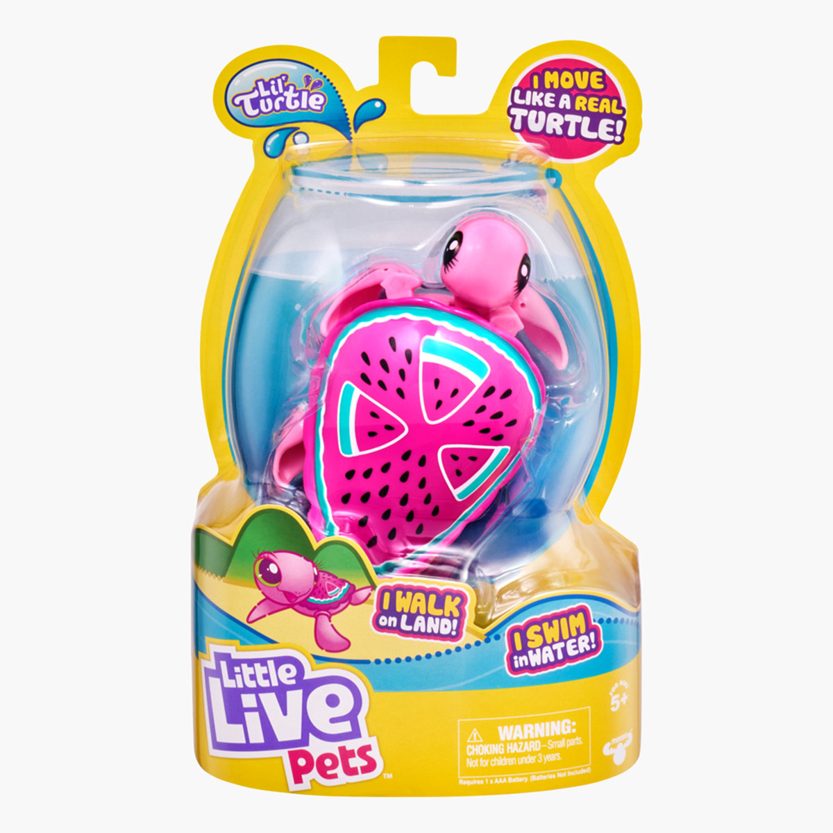 Little live pets lil deals turtle and baby tank