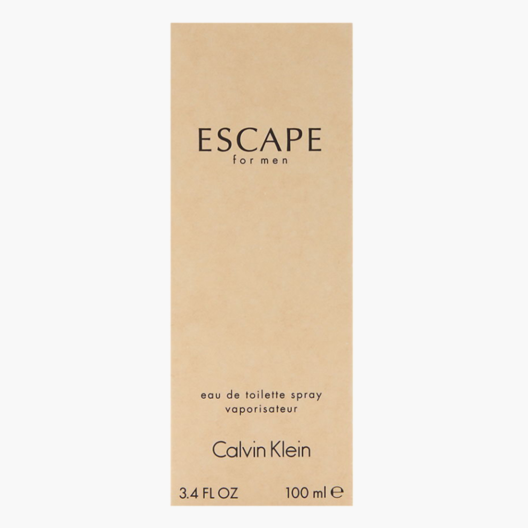 Shop Calvin Klein Escape Eau de Toilette for Men 100 ml Online Max Kuwait