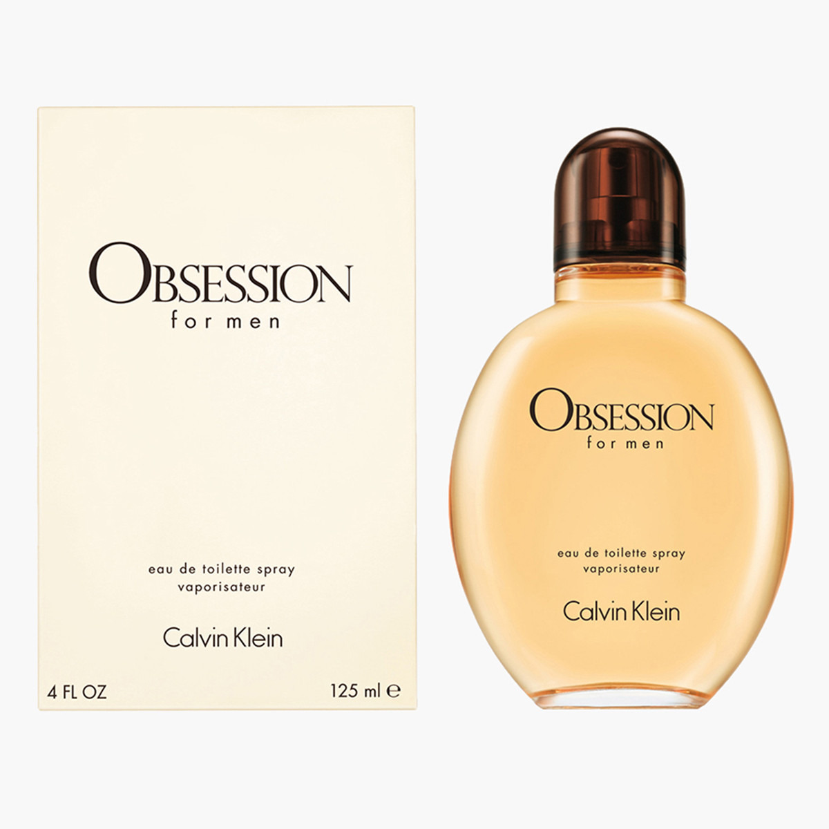 Calvin Klein Obsession Eau De Toilette Spray for Men - 125 ml-beautyandpersonalcare-fragrance-men-image-1