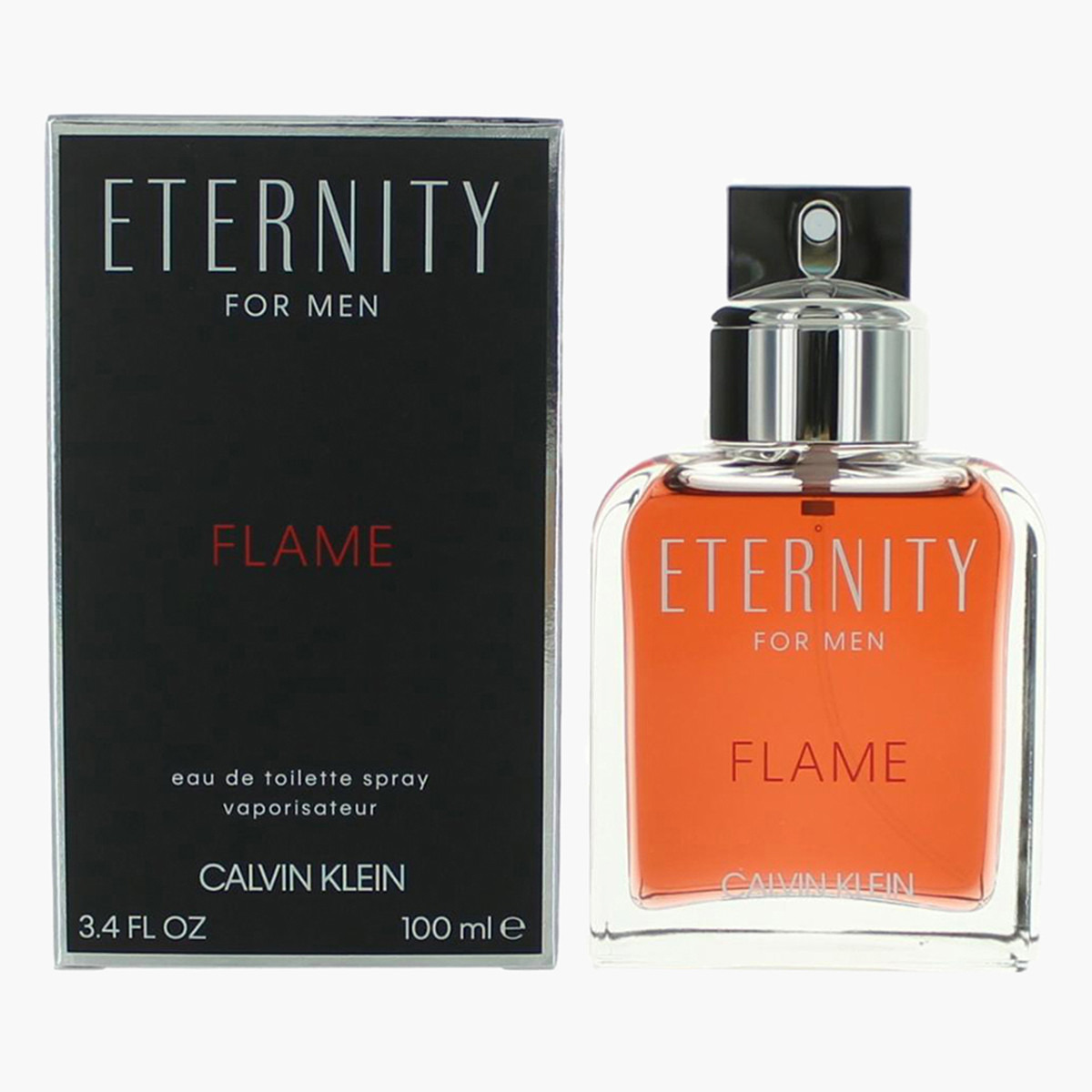 Calvin Klein Eternity Flame Eau De Toilette for Men - 100 ml-beautyandpersonalcare-fragrance-men-image-1