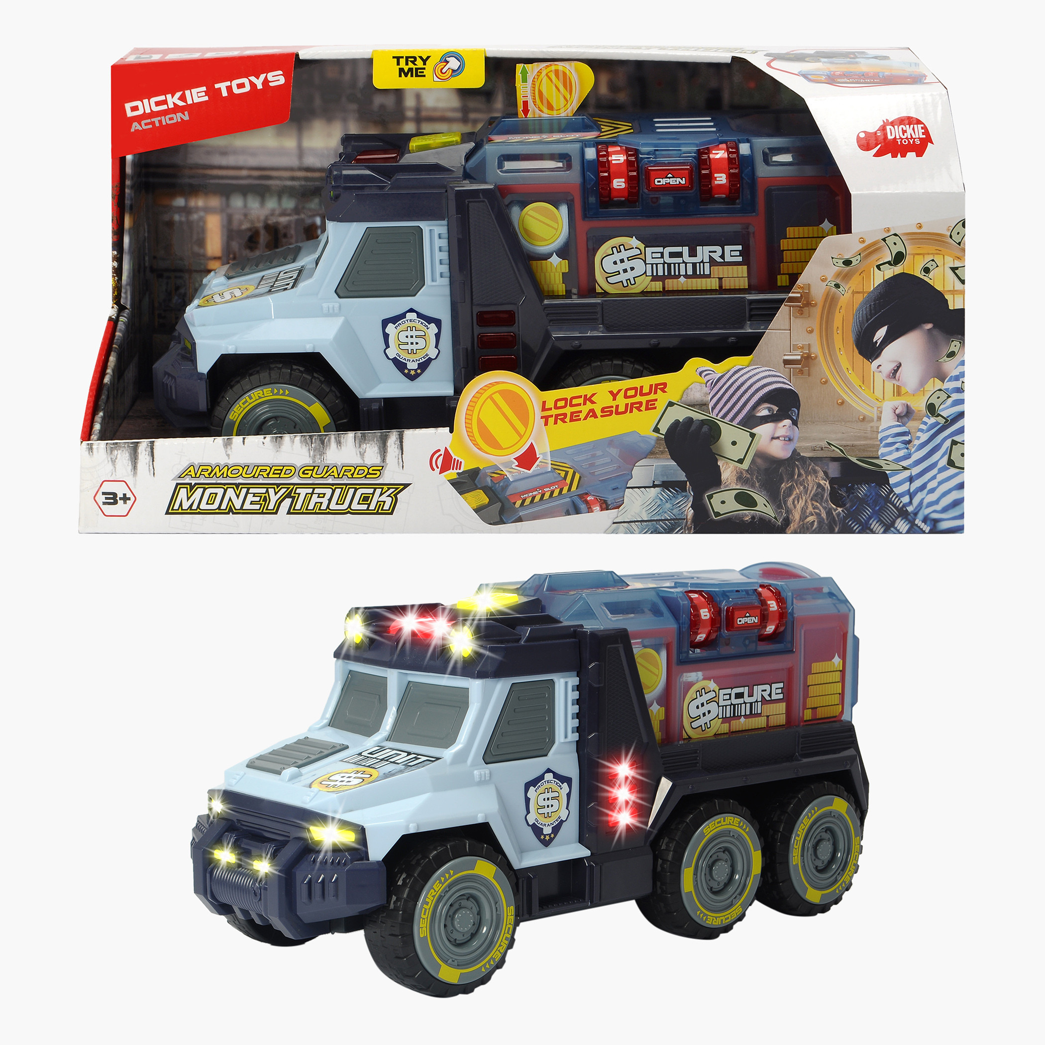 DICKIE TOYS Armoured Guards Money Truck-toys-playvehicles-cars-image-1