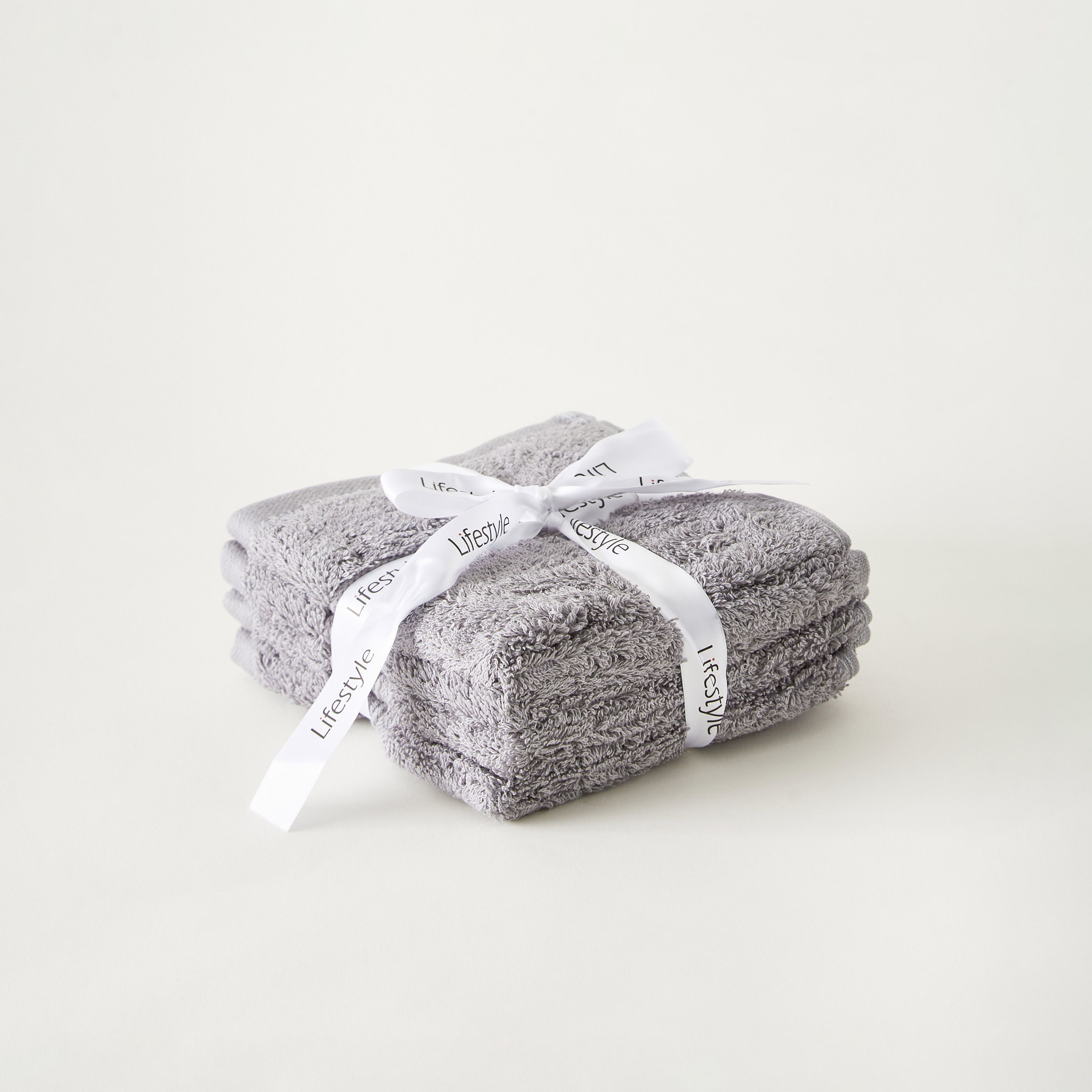 Egyptian Textured 4-Piece Face Towel Set - 30x30 cms-household-bathandlaundry-bathlinen-towels-image-1