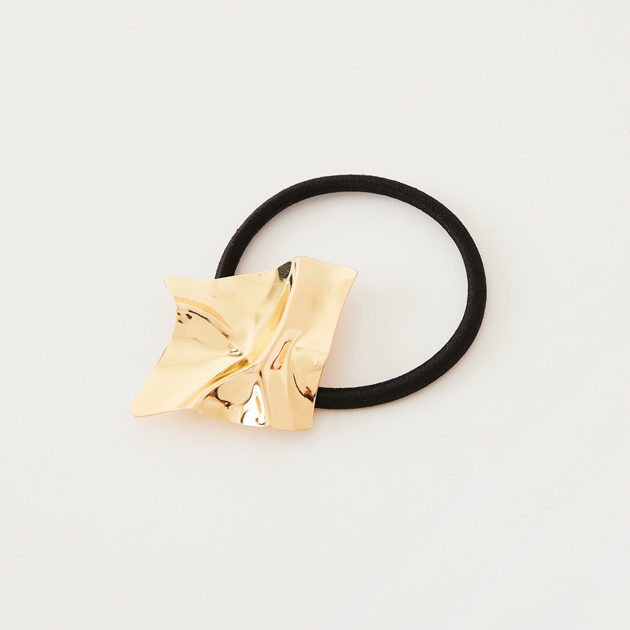 Ponytail Tie with Metal Charm-women-hairaccessories-others-image-1