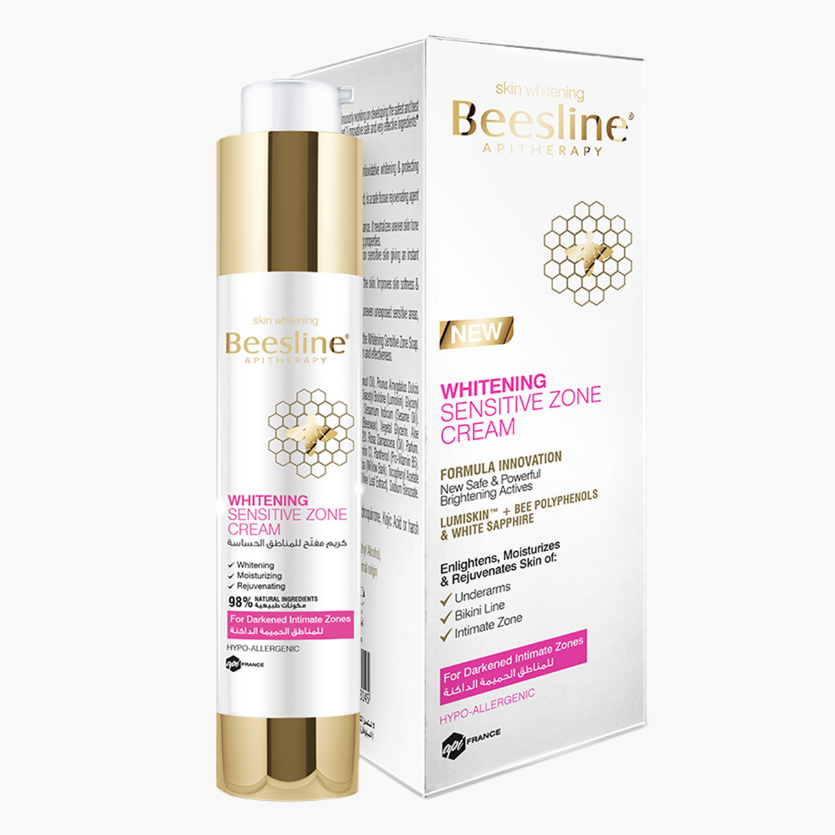 Beesline Whitening Sensitive Zone Cream - 50 ml-beautyandpersonalcare-skin-moisturisers-bodyandhandlotions-image-1