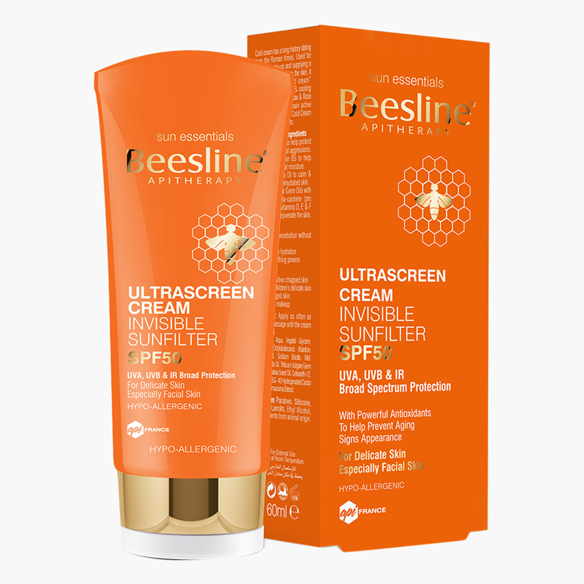 Beesline Ultrascreen Cream Invisible SunFilter with SPF 50+-beautyandpersonalcare-skin-suncare-facesunscreen-image-1