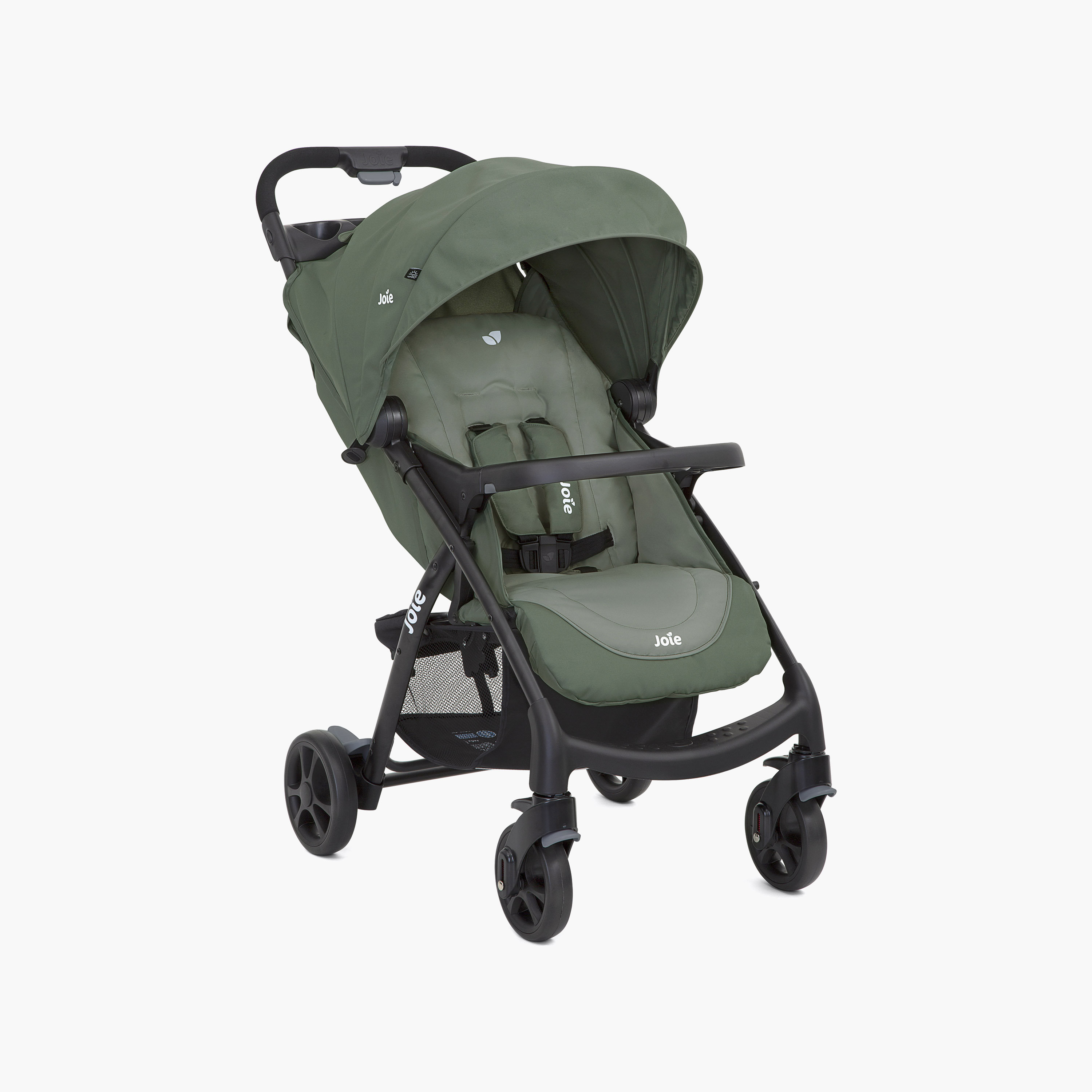 Joie Muze LX Black 2-Piece Travel System with Sun Canopy (Upto 3 years)-baby-gear-strollersandprams-travelsystems-image-1