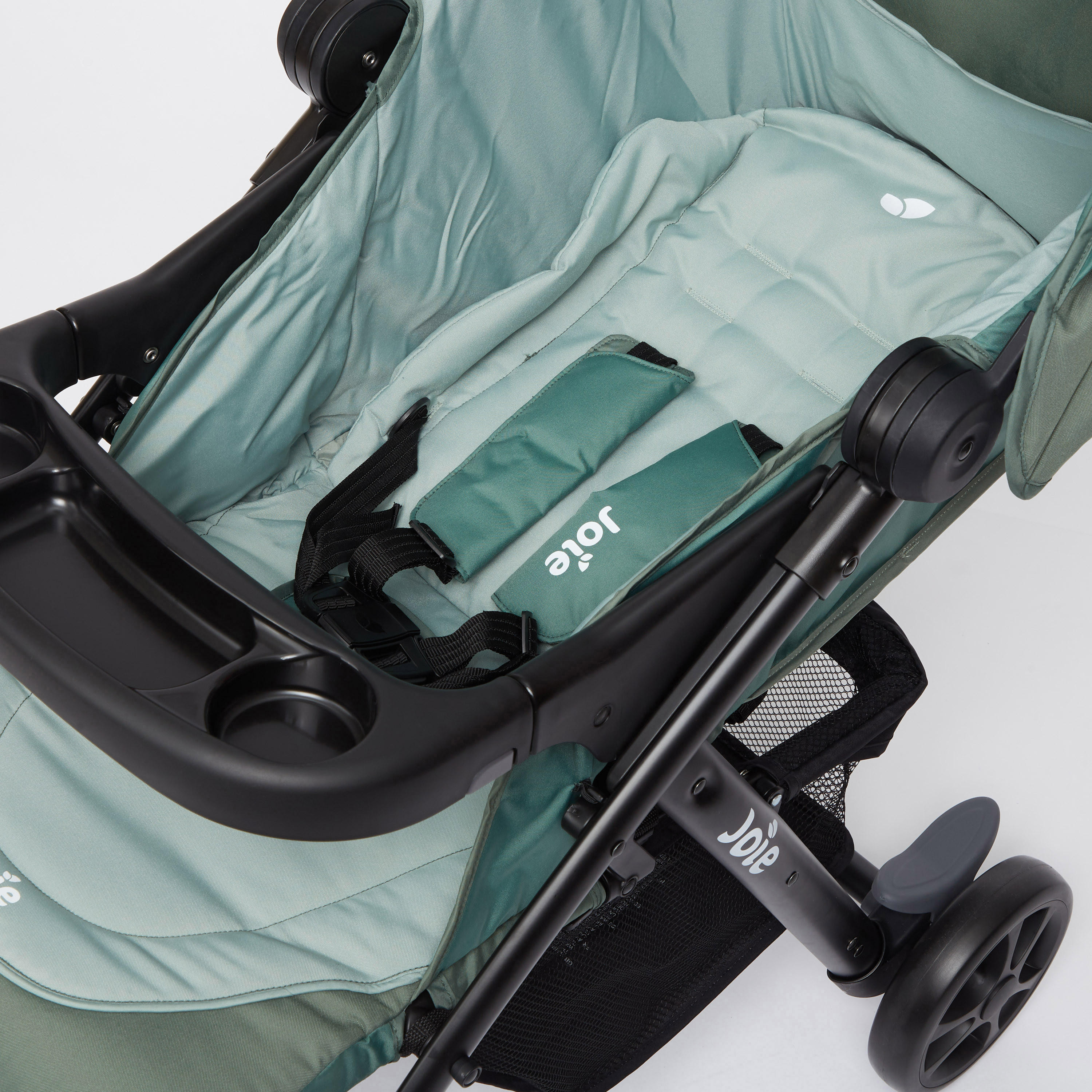 Joie Muze LX Sea Green Travel System with Multi-Position Reclining Seat (Upto 3 years)-baby-gear-strollersandprams-travelsystems-image-7