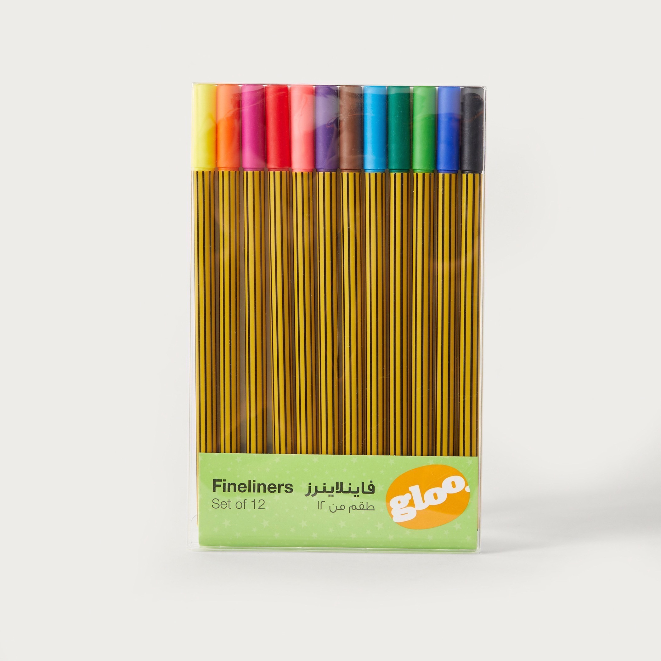 GLOO Fineliner Solid Round Pen Set-school-stationery-pensandpencils-image-1