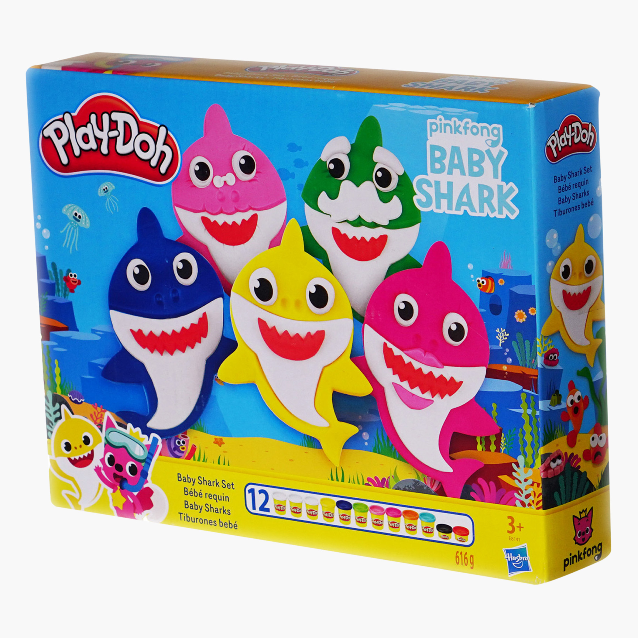 Hasbro Play-Doh Pinkfong Baby Shark Dough Set-toys-educational-image-3