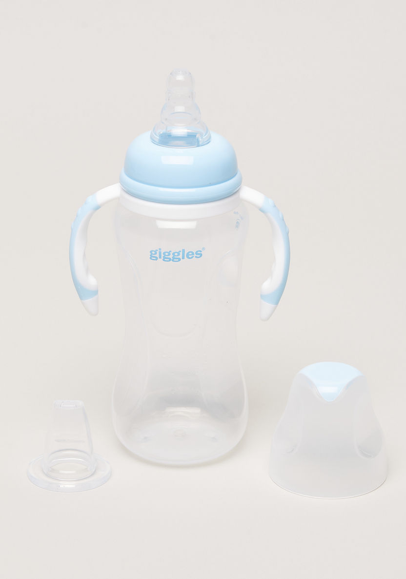 Giggles Feeding Bottle with Handles and Spout-Bottles and Teats-image-1