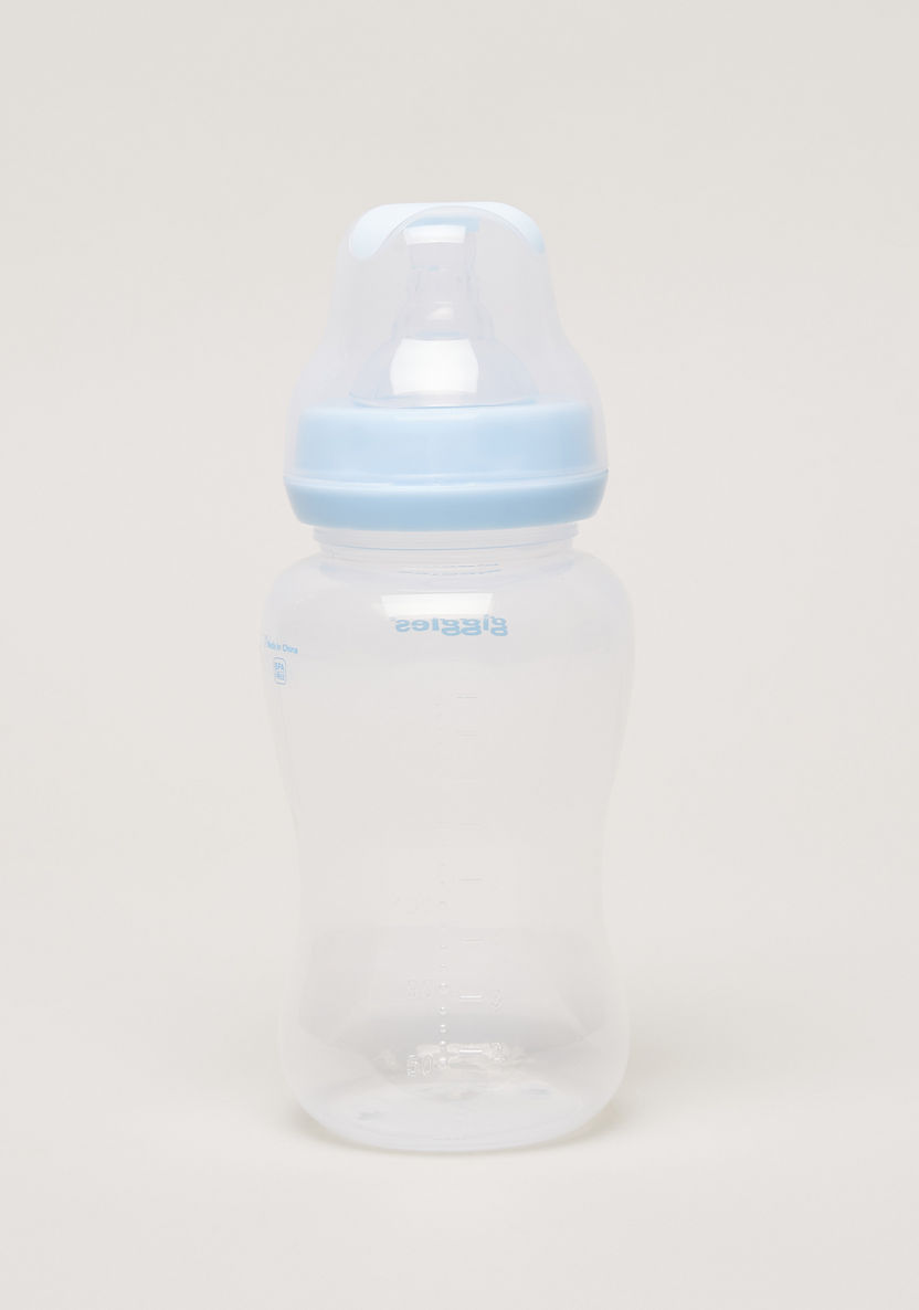 Giggles Printed Feeding Bottle with Cap - 250 ml-Bottles and Teats-image-3