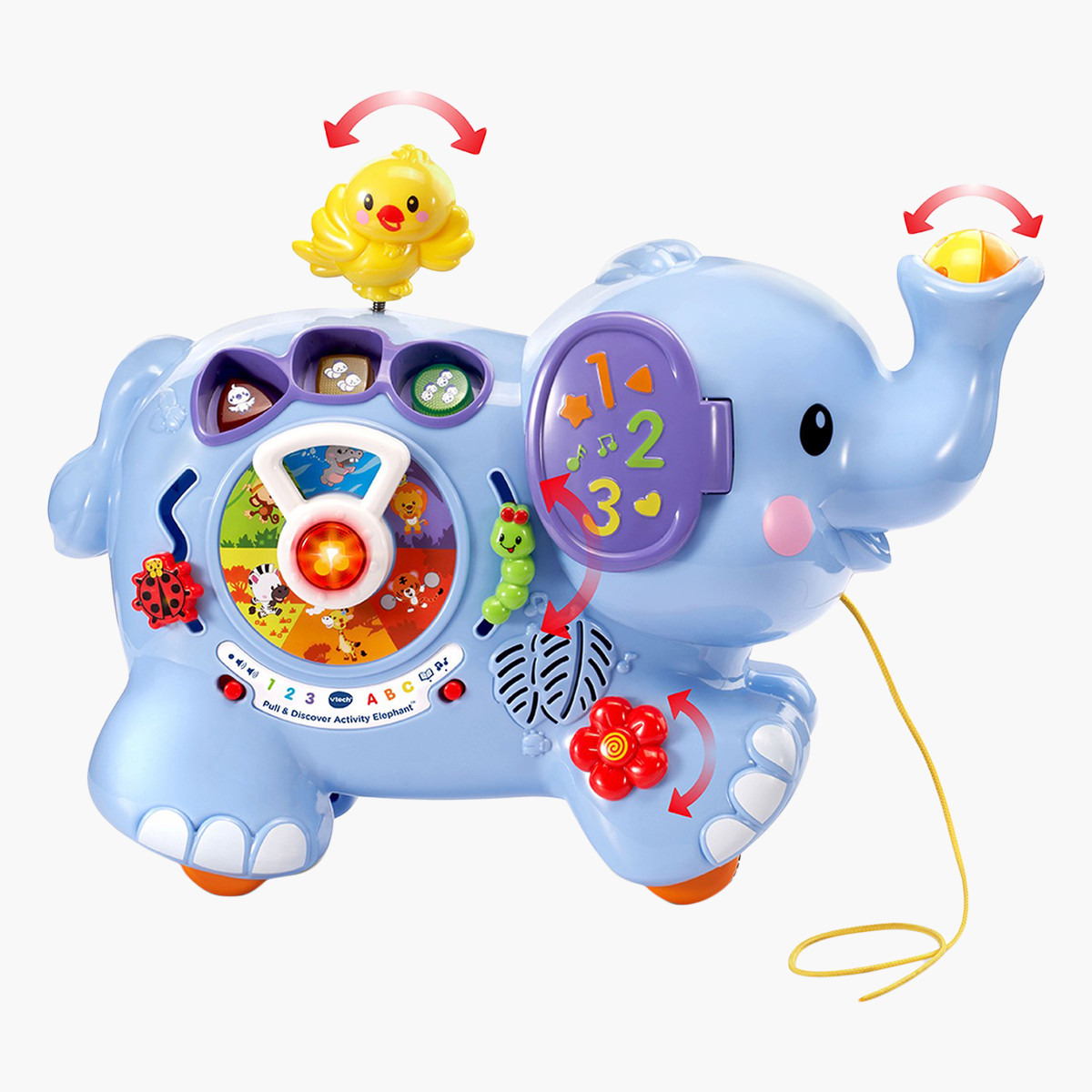 Vtech pull and hot sale discover activity elephant