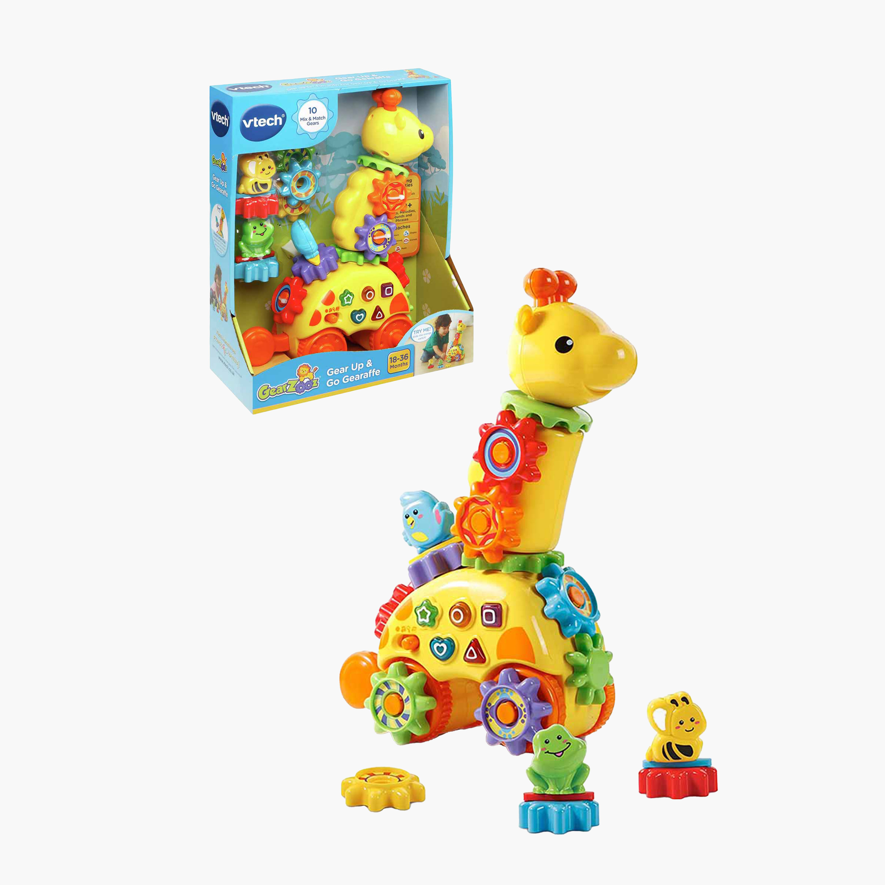 مجموعة ألعاب الزرافة جير أب أند جو من في تيك-toys-babyandtoddlertoys-learningtoys-image-1