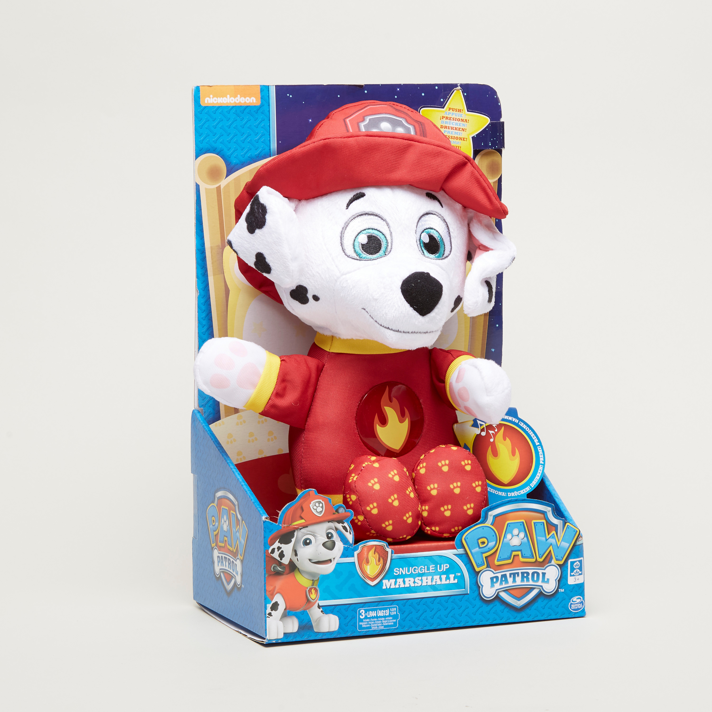 Paw patrol sales snuggle up marshall