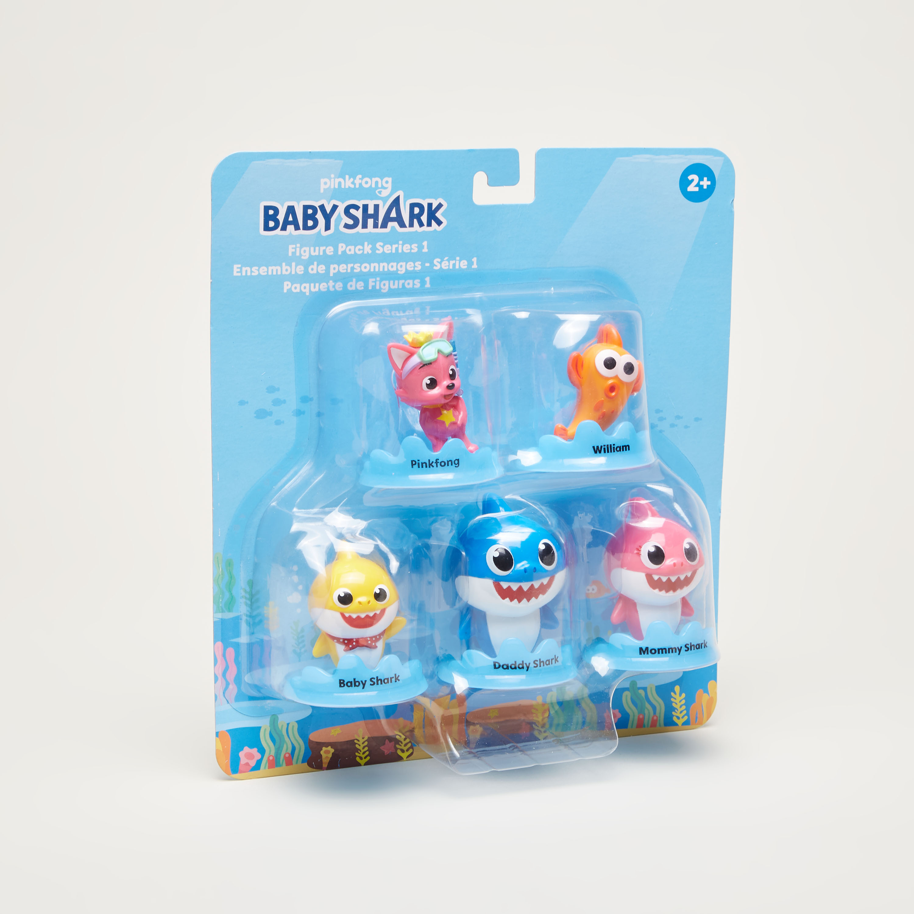Pinkfong Baby Shark Figurines - Pack of 5-toys-noveltyandcollectibles-collectibles-image-1