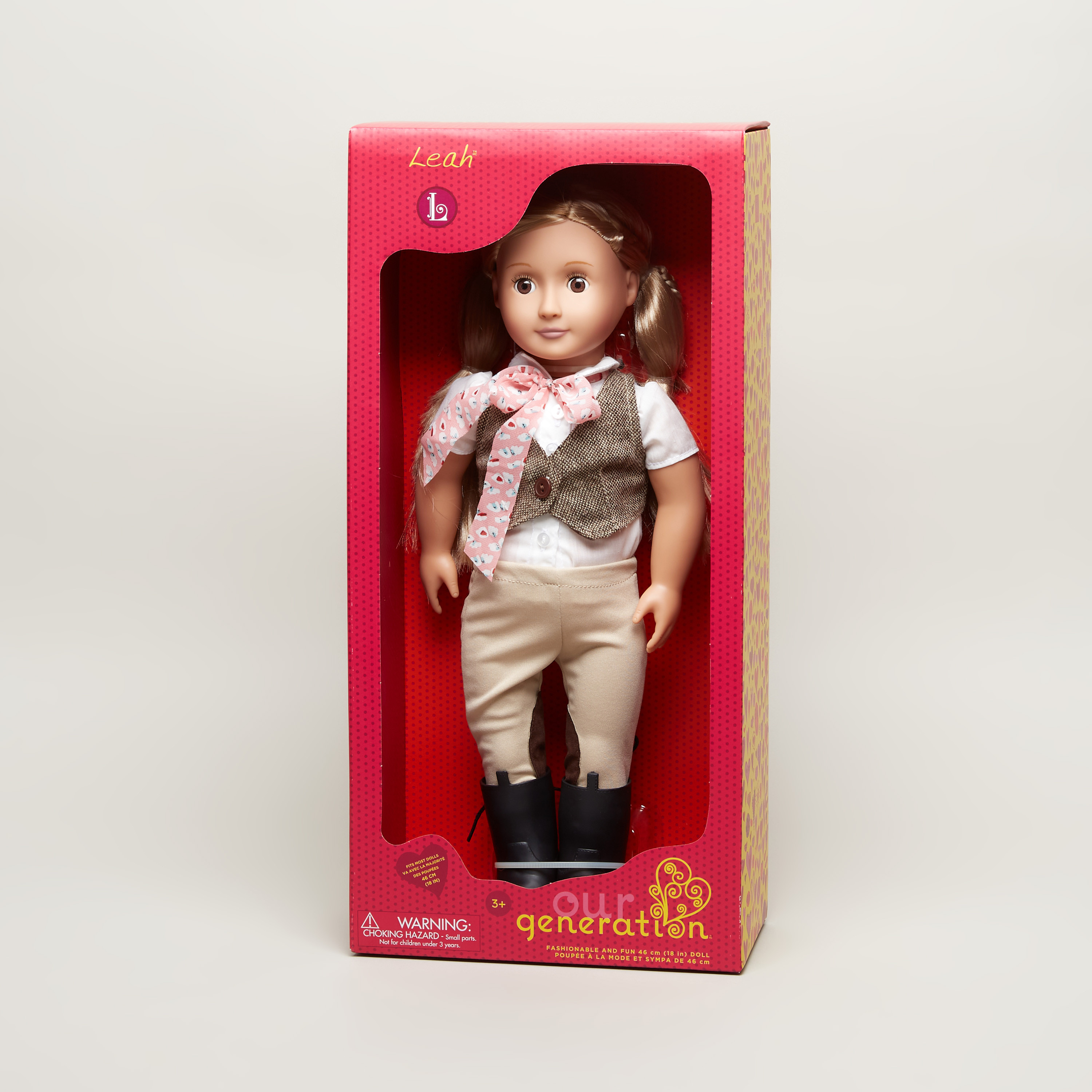 Leah riding sales doll