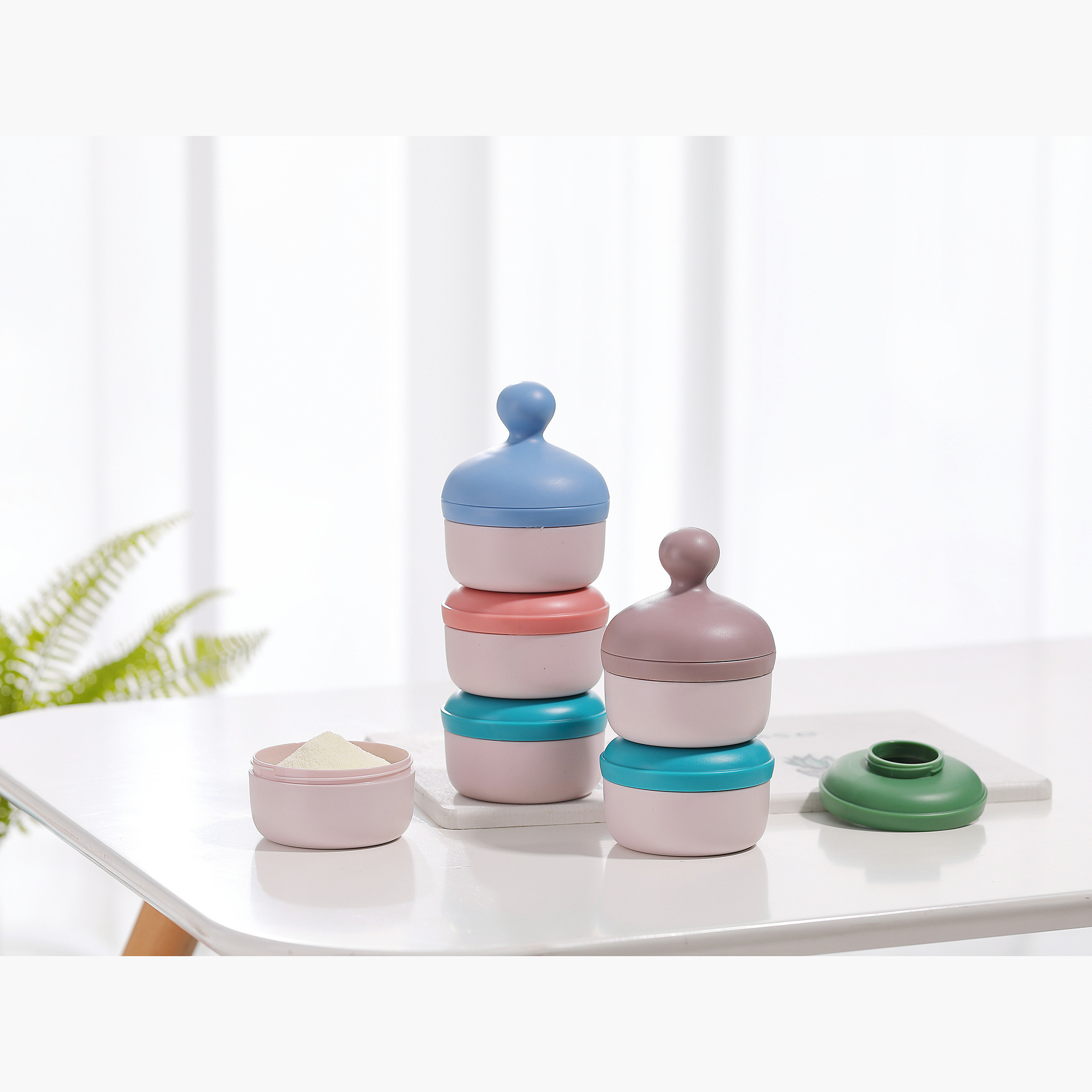 Luqu 3-Piece Milk Powder Container Set-baby-feeding-accessories-image-4