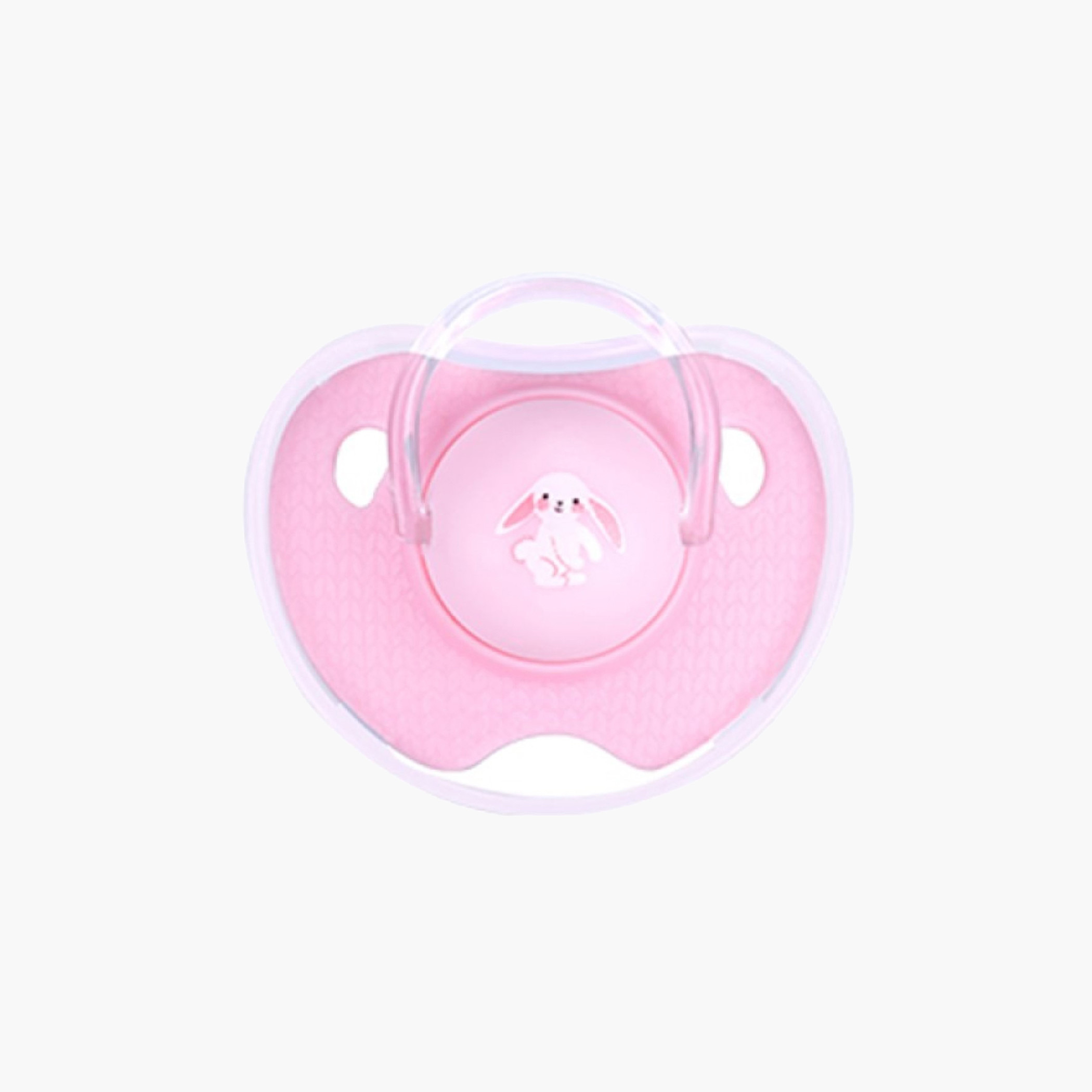 Luqu Flat Head Silicone Baby Pacifier - 0-3 Months-baby-feeding-pacifiers-image-1
