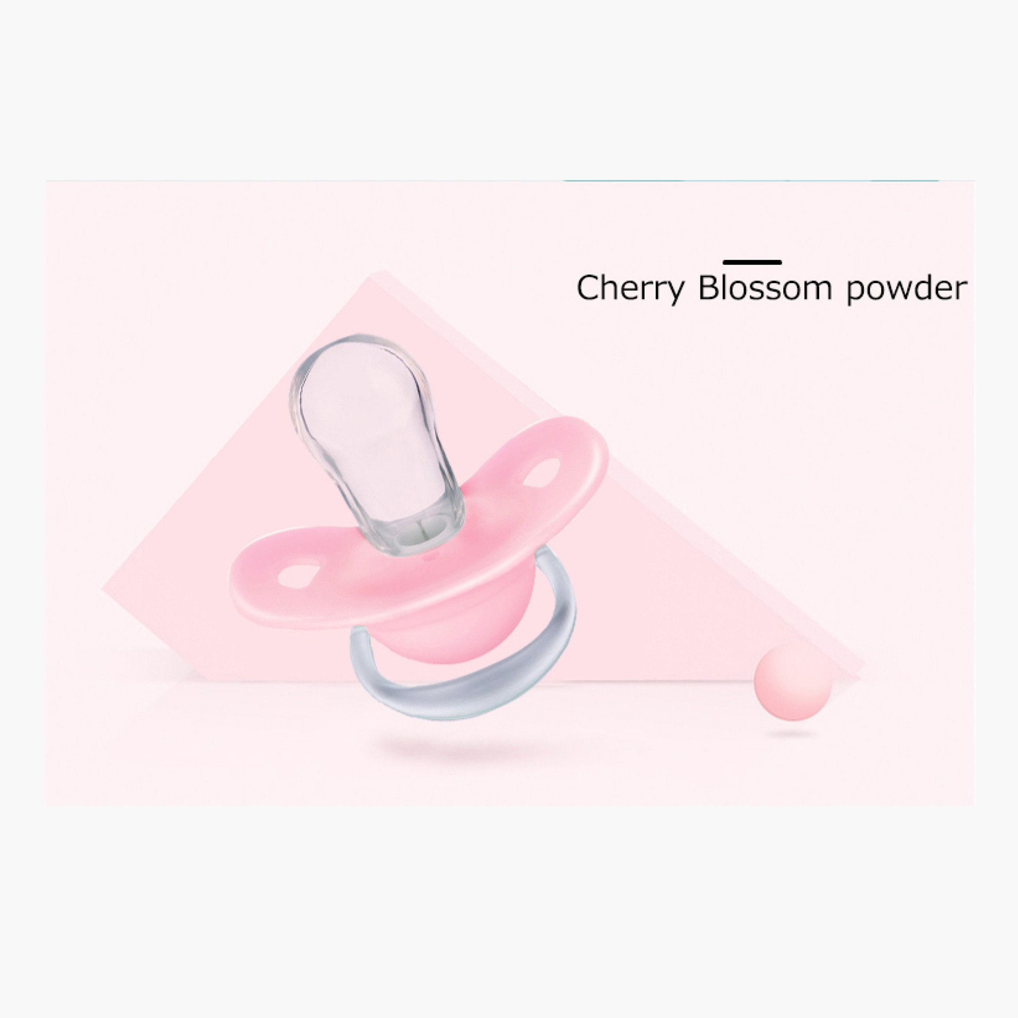 Luqu Flat Head Silicone Baby Pacifier - 0-3 Months-baby-feeding-pacifiers-image-2