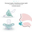 Luqu Flat Head Silicone Baby Pacifier - 0-3 Months-baby-feeding-pacifiers-image-2