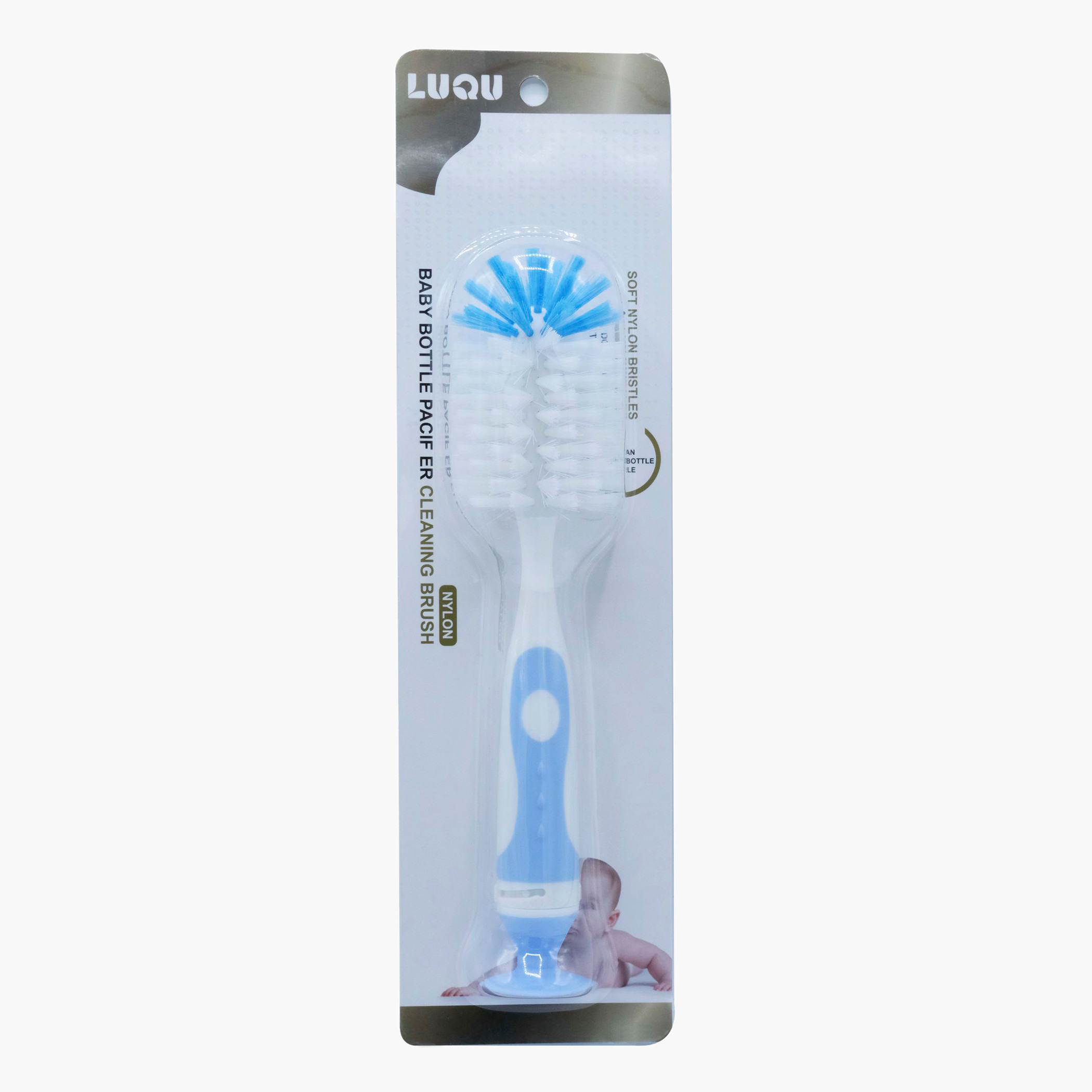 Luqu Nylon Bottle and Nipple Brush-baby-feeding-accessories-image-1