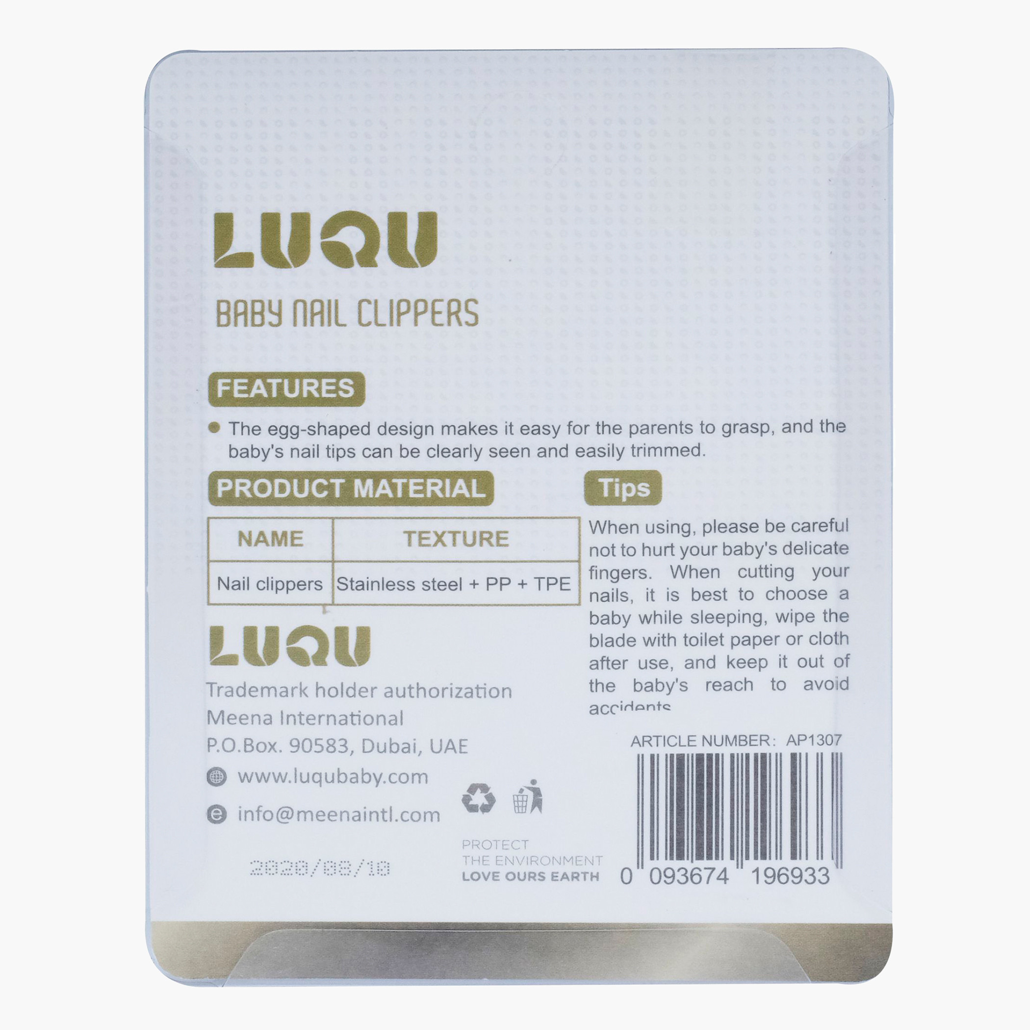 LUQU Baby Egg Shaped Nail Clipper-beautyandpersonalcare-babycare-babygrooming-image-4