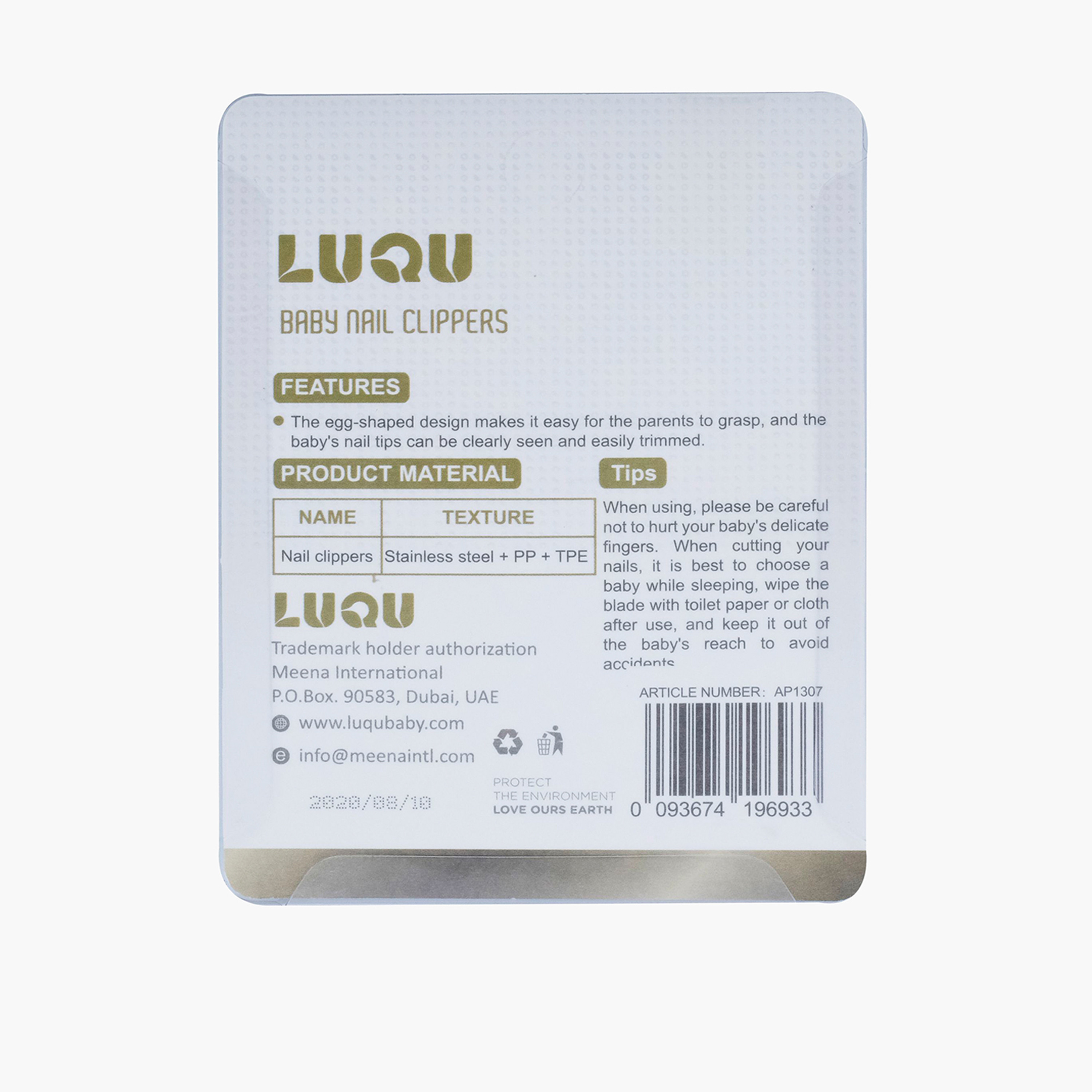 Luqu Baby Egg Shaped Nail Clipper-beautyandpersonalcare-babycare-babygrooming-image-3