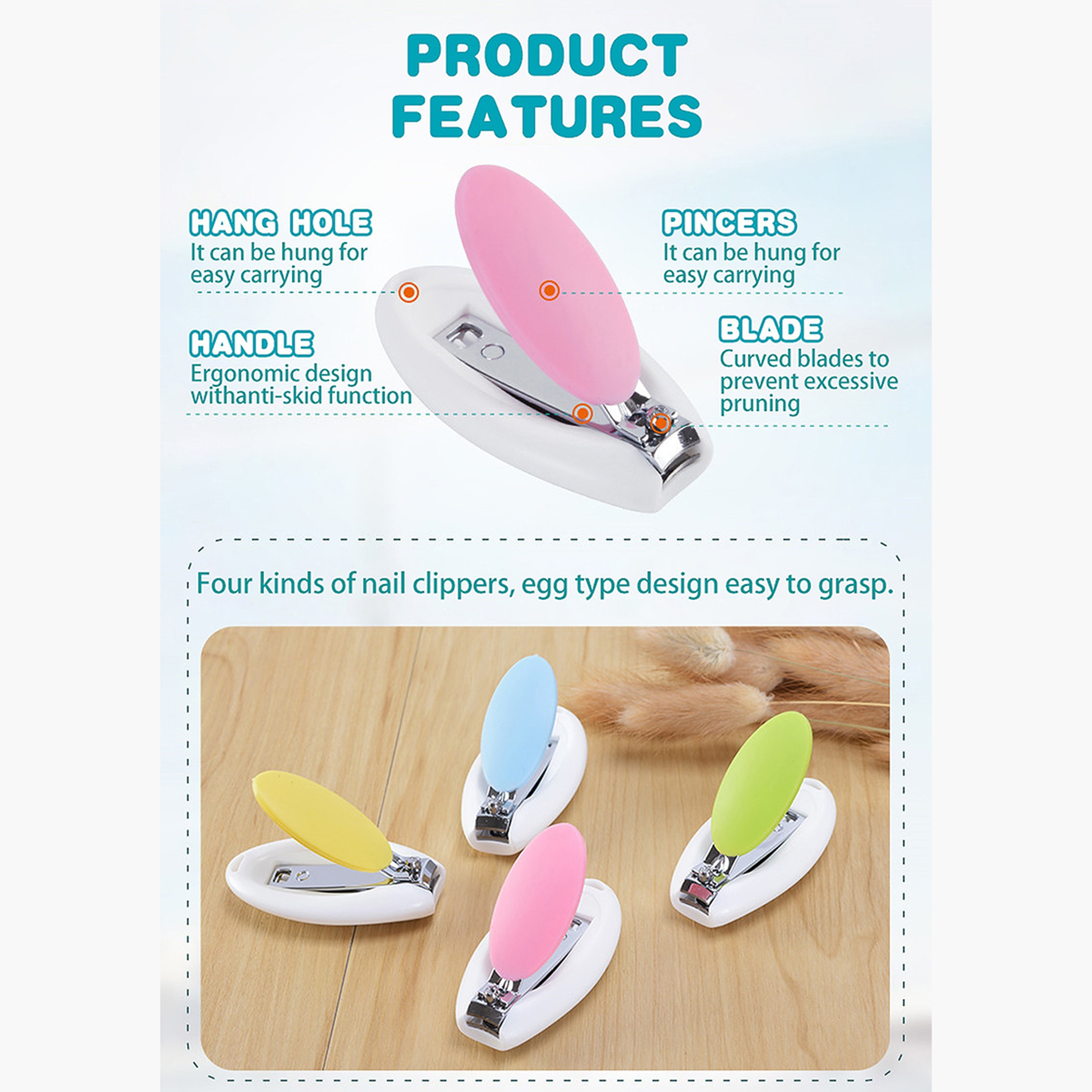 Luqu Baby Egg Shaped Nail Clipper-beautyandpersonalcare-babycare-babygrooming-image-4