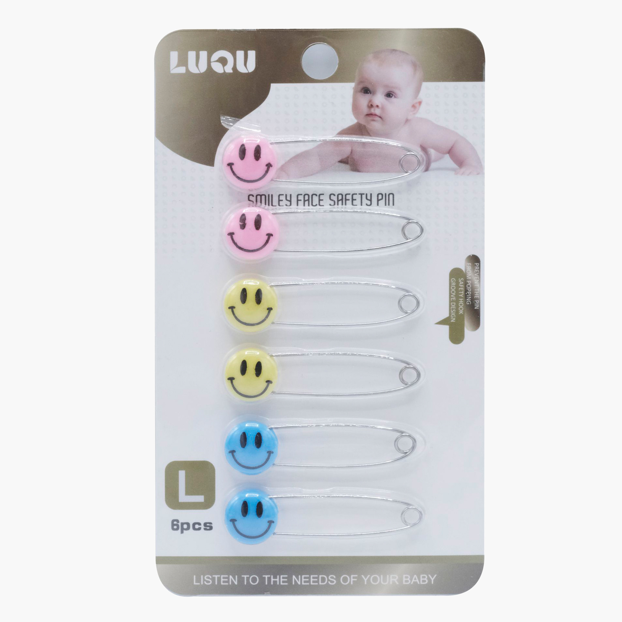 Luqu Safety Pin - Set of 6-baby-healthandsafety-babyproofing-image-1