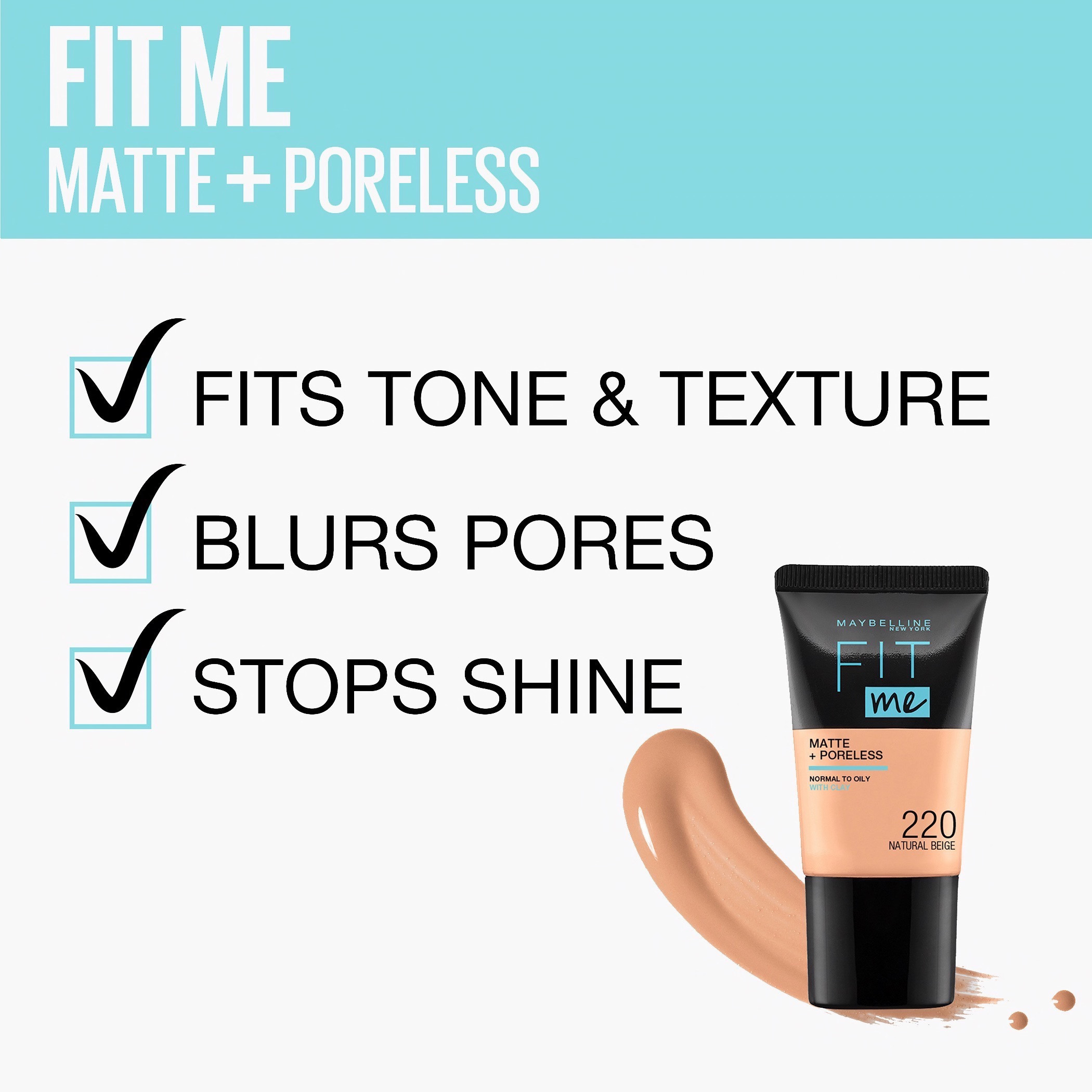 Maybelline New York Fit Me Matte & Poreless Foundation - 18 ml-beautyandpersonalcare-makeup-face-foundations-image-8