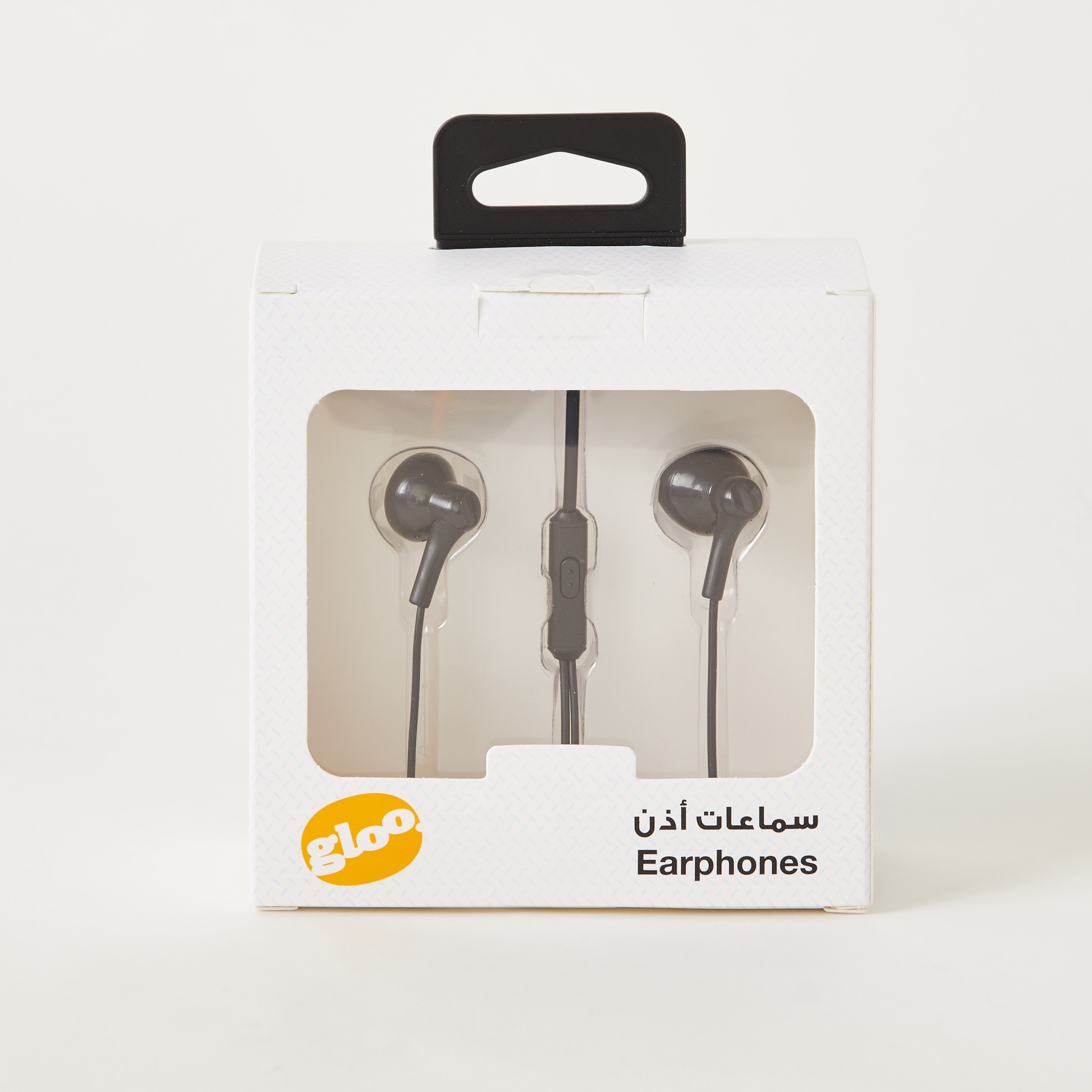 GLOO Solid Round Wired Earphone