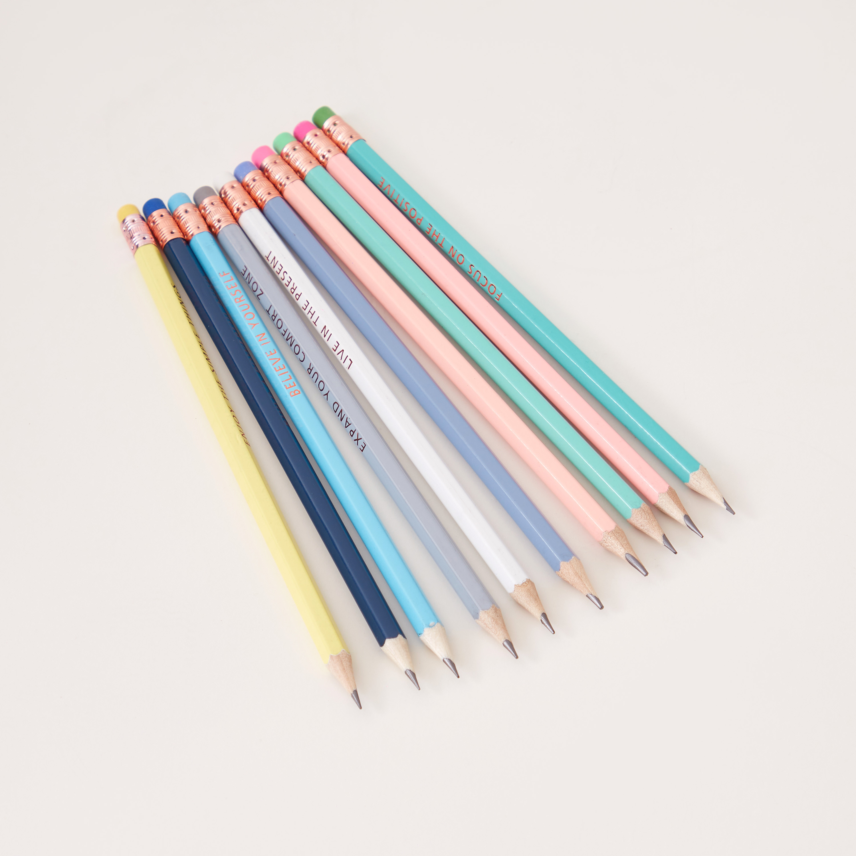 GLOO Solid Wood Pencil - Set of 10-school-stationery-pensandpencils-image-2