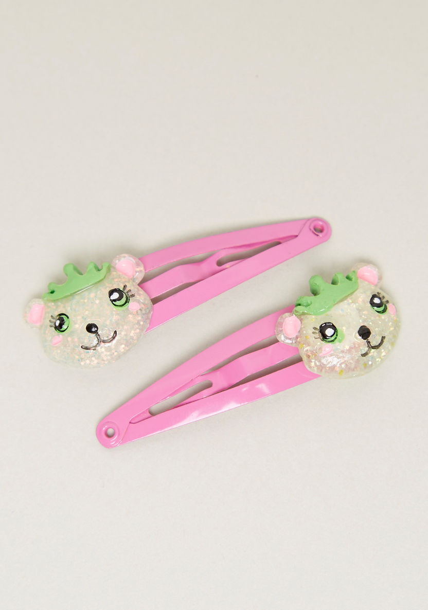 Charmz Embellished Hair Clips - Set of 2-Hair Accessories-image-0