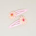 Charmz Hair Clips with Flower Applique - Set of 2-Hair Accessories-thumbnail-0
