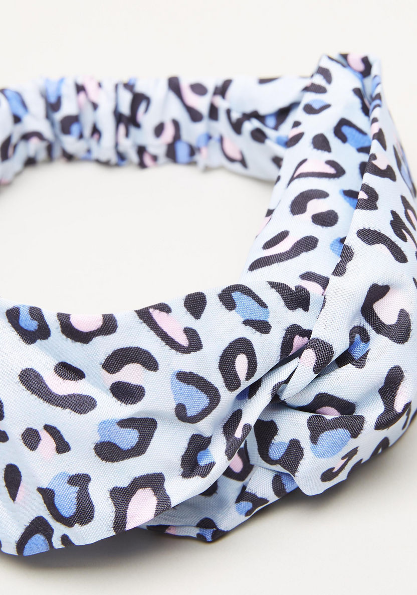 Charmz Leopard Print Headband-Hair Accessories-image-2