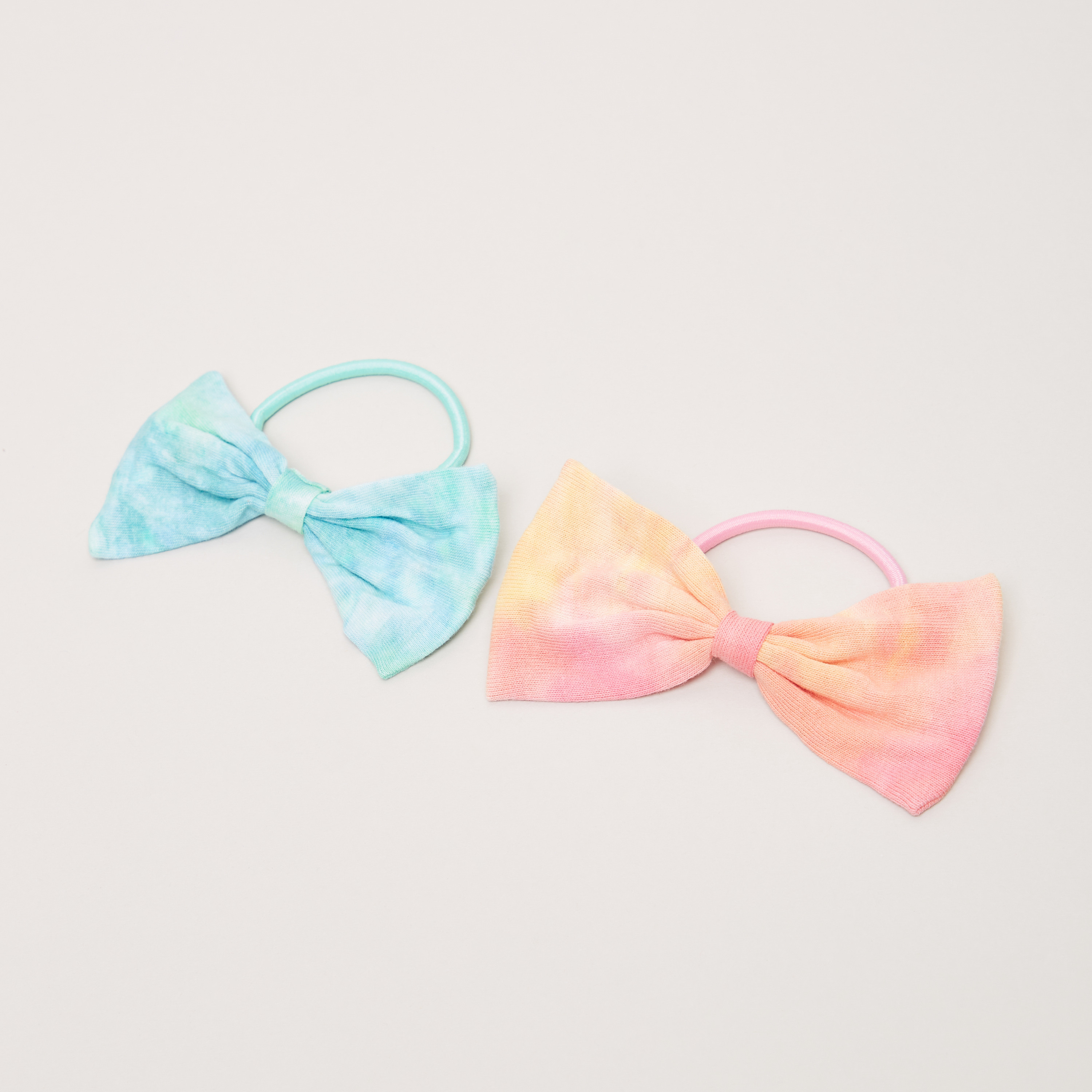 Charmz Bow Applique Detail Hair Ties - Set of 2-baby-girls-accessories-hairaccessories-image-1