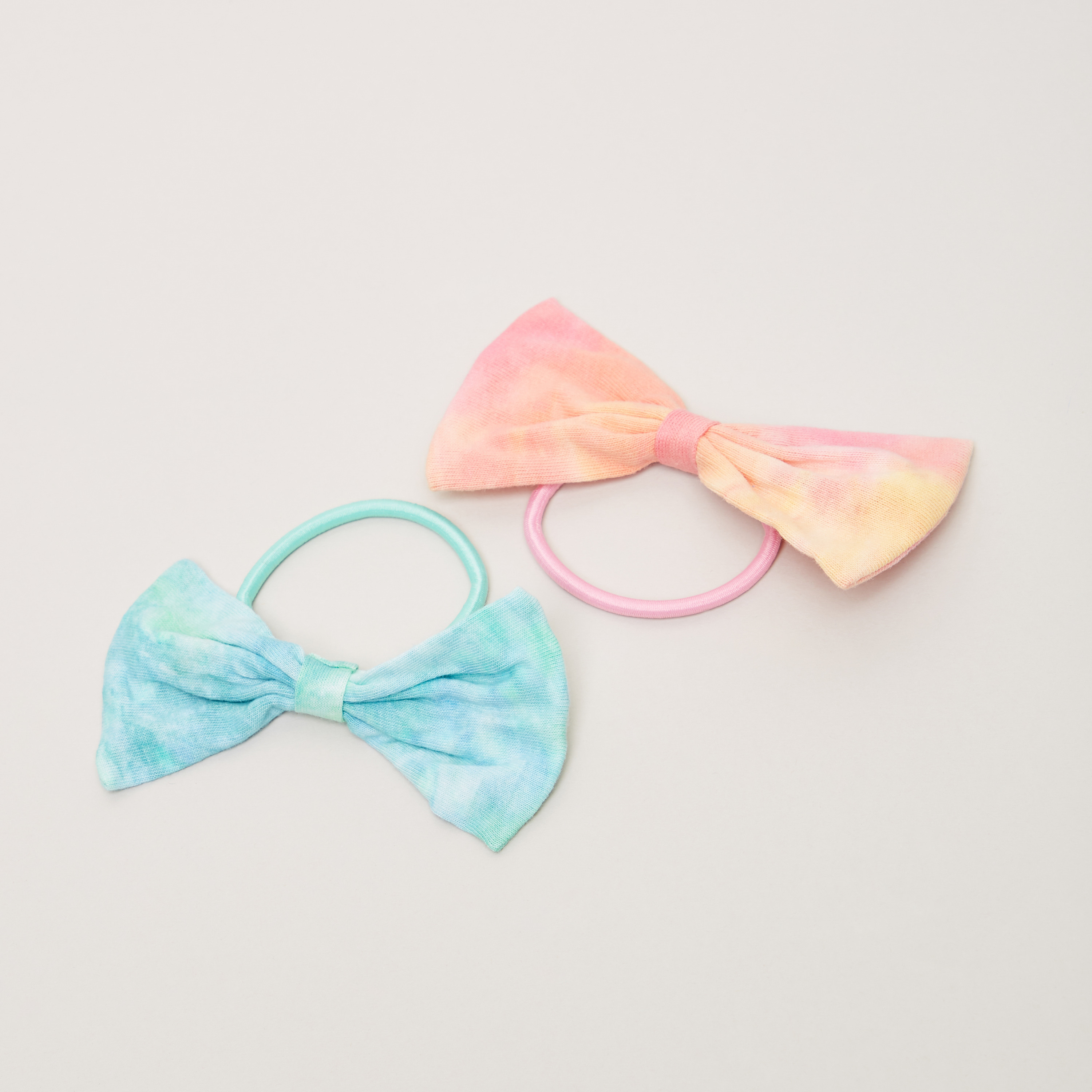Charmz Bow Applique Detail Hair Ties - Set of 2-baby-girls-accessories-hairaccessories-image-2